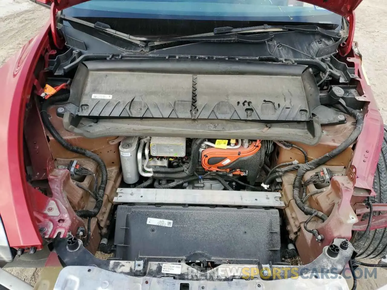12 Photograph of a damaged car 7SAYGDEF0NF468373 TESLA MODEL Y 2022