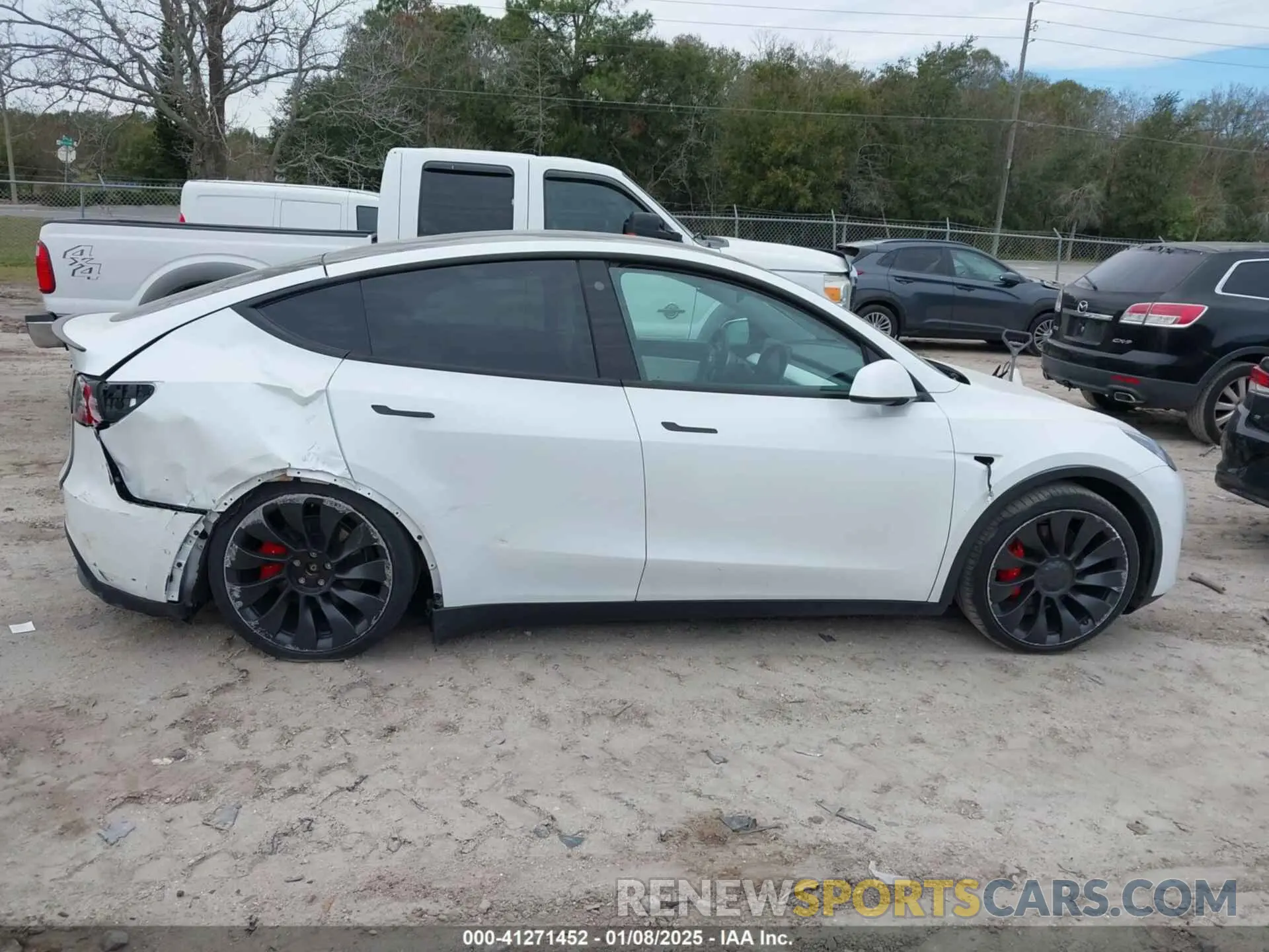 13 Фотография поврежденного автомобиля 7SAYGDEF0NF468566 TESLA MODEL Y 2022