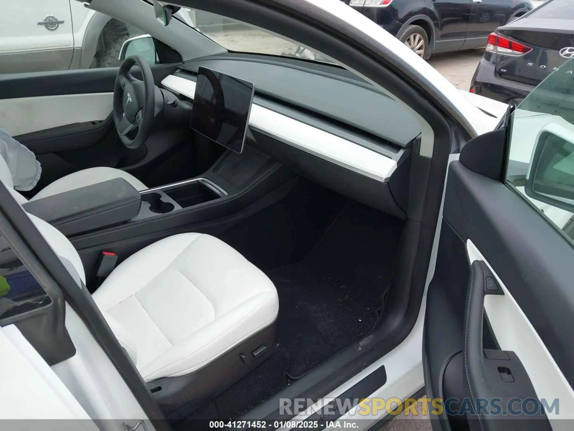 5 Фотография поврежденного автомобиля 7SAYGDEF0NF468566 TESLA MODEL Y 2022