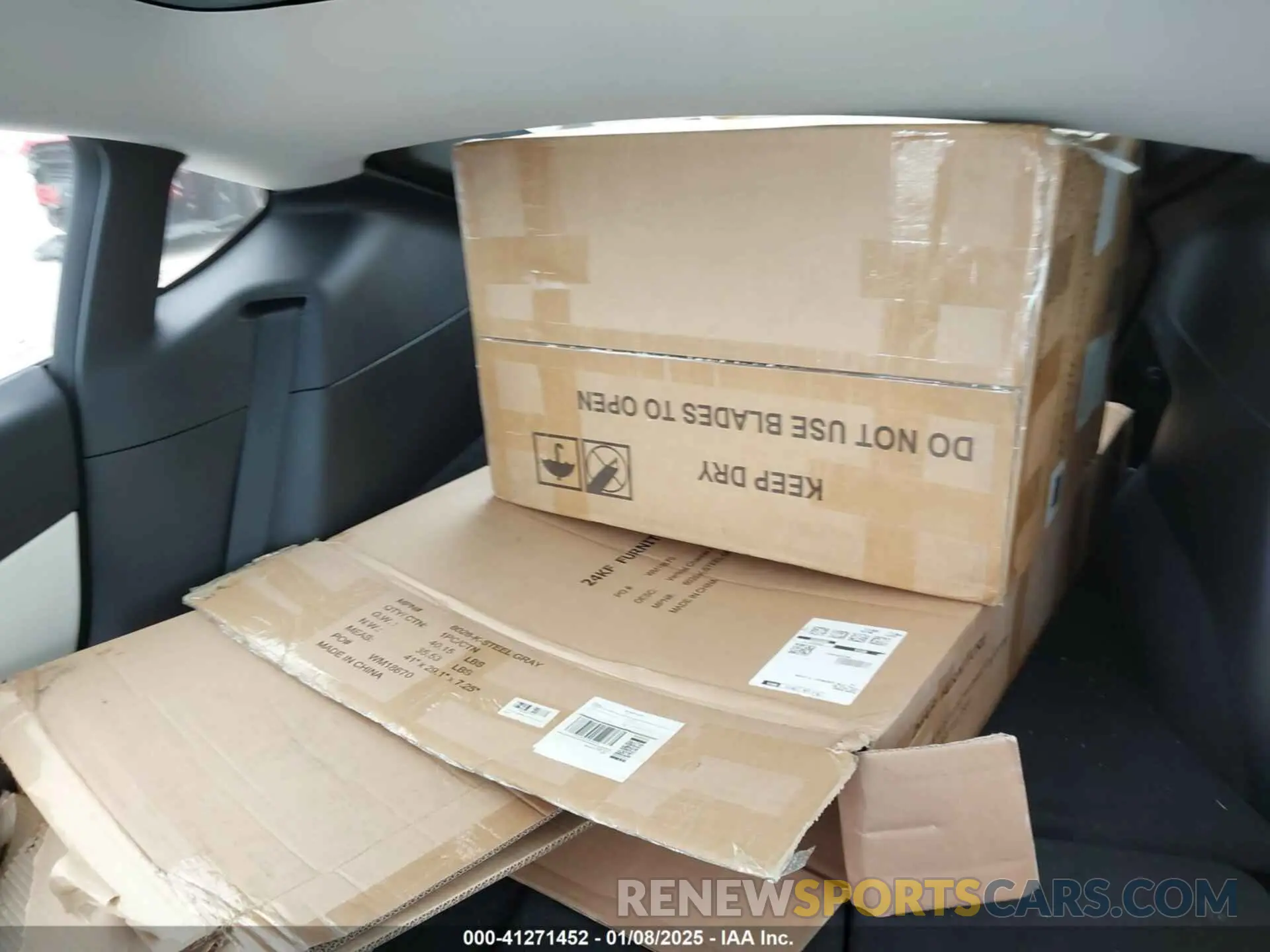8 Фотография поврежденного автомобиля 7SAYGDEF0NF468566 TESLA MODEL Y 2022