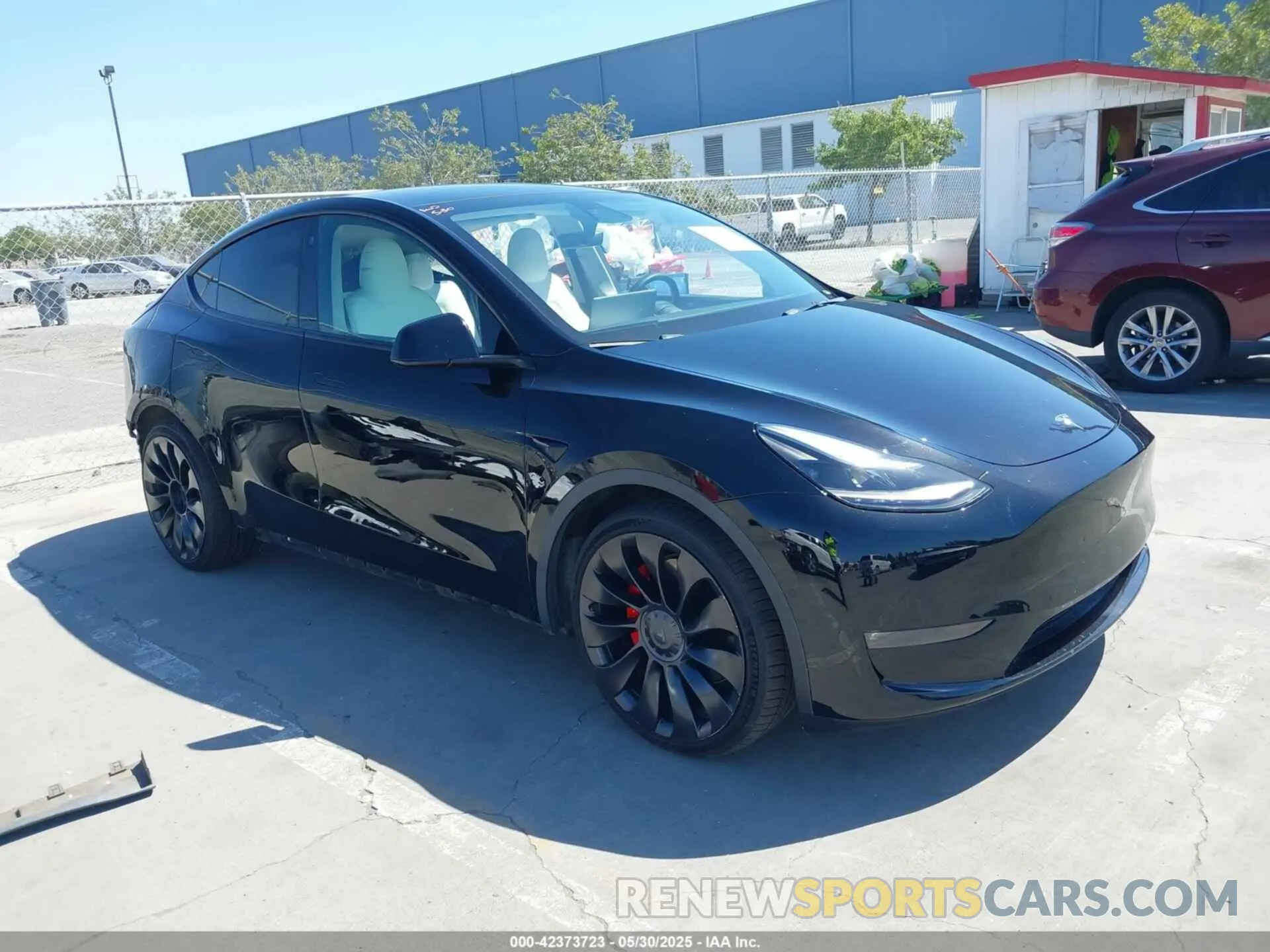 1 Фотография поврежденного автомобиля 7SAYGDEF0NF490213 TESLA MODEL Y 2022