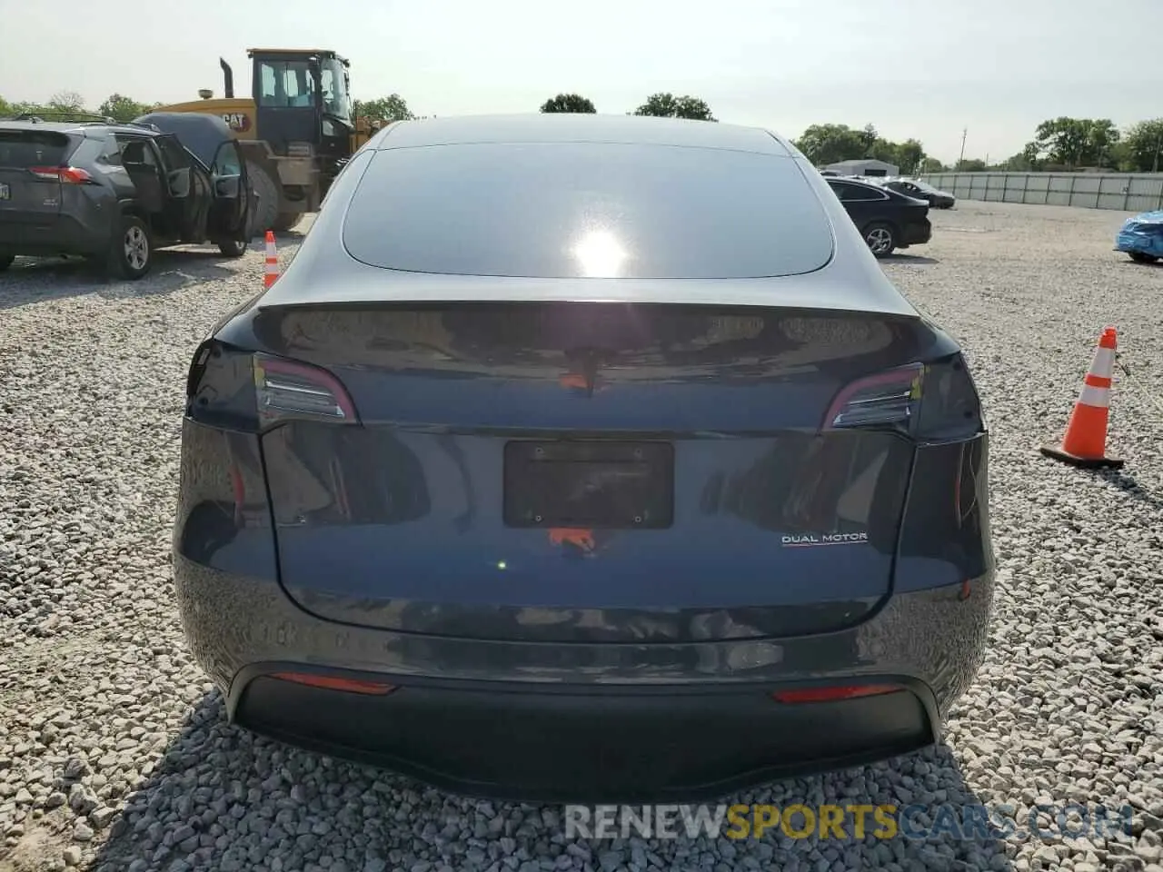 6 Фотография поврежденного автомобиля 7SAYGDEF0NF524165 TESLA MODEL Y 2022