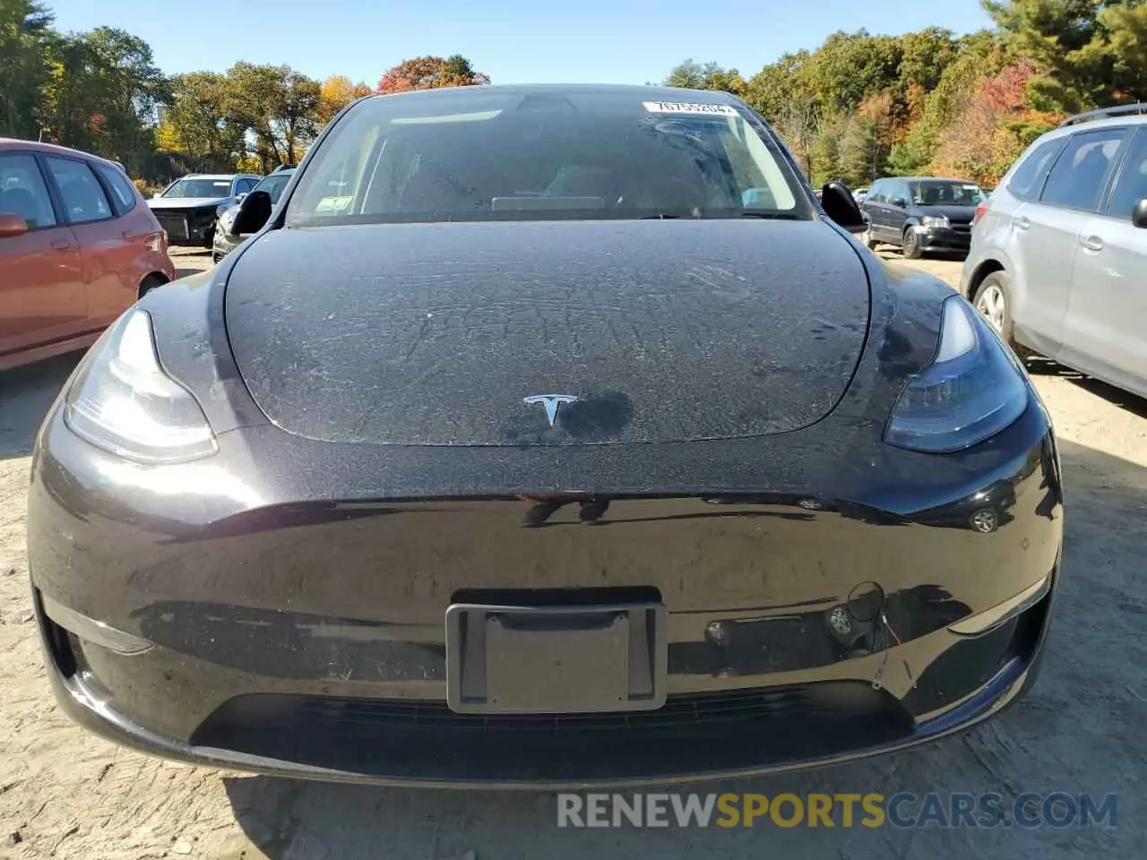 5 Photograph of a damaged car 7SAYGDEF0NF572135 TESLA MODEL Y 2022