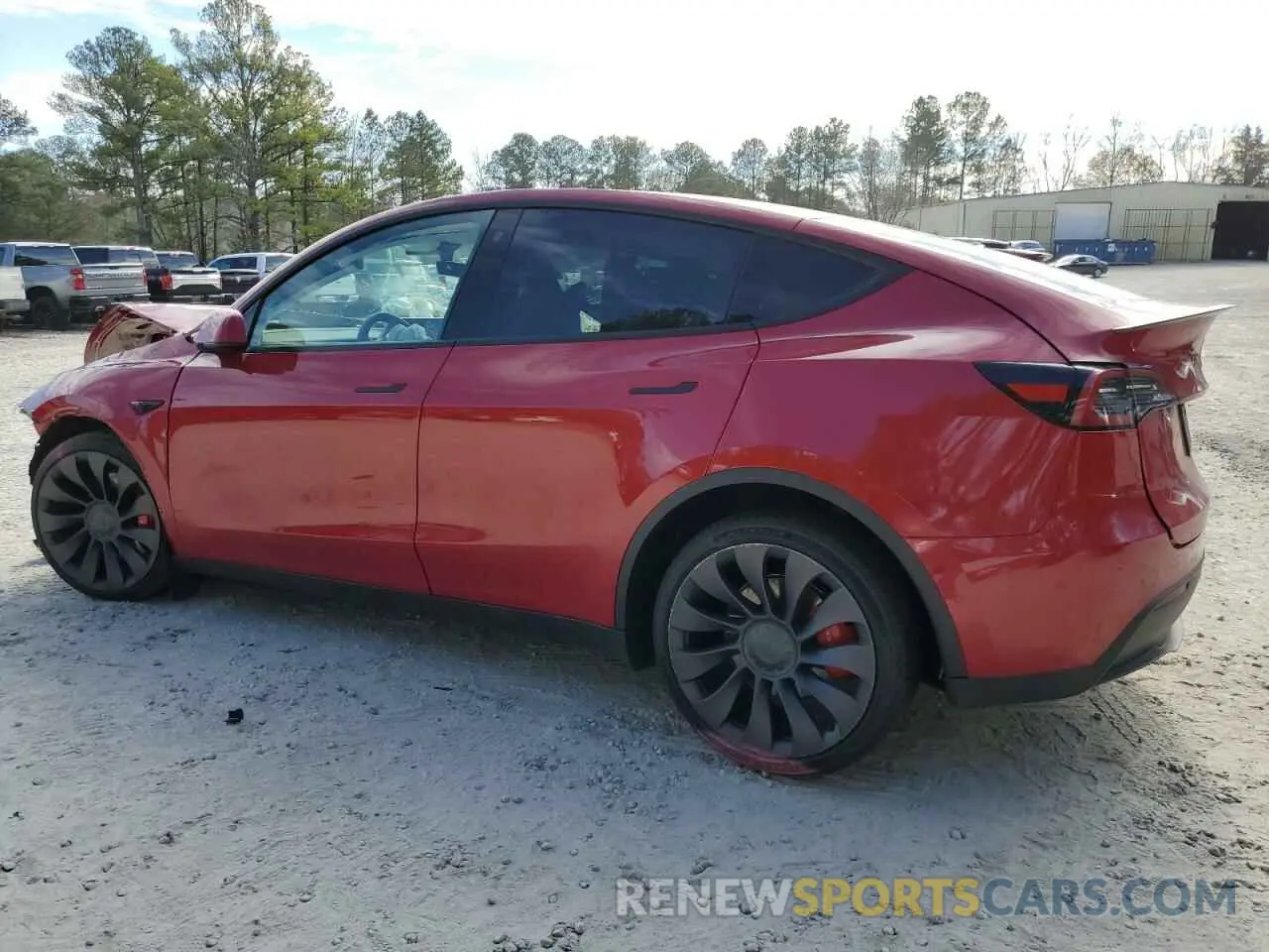 2 Фотография поврежденного автомобиля 7SAYGDEF1NF377130 TESLA MODEL Y 2022