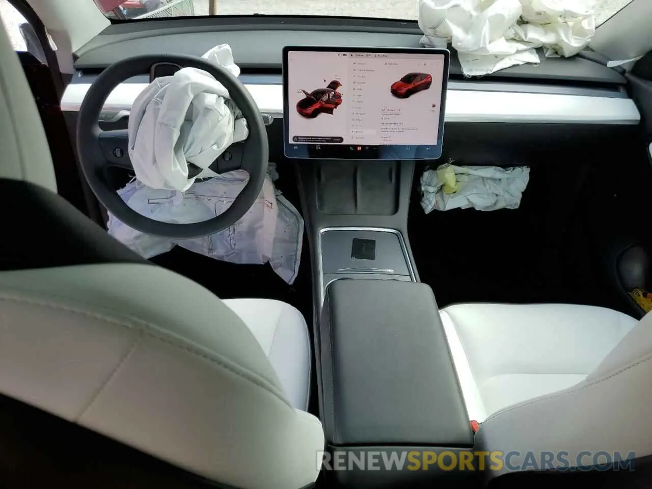 8 Фотография поврежденного автомобиля 7SAYGDEF1NF377130 TESLA MODEL Y 2022