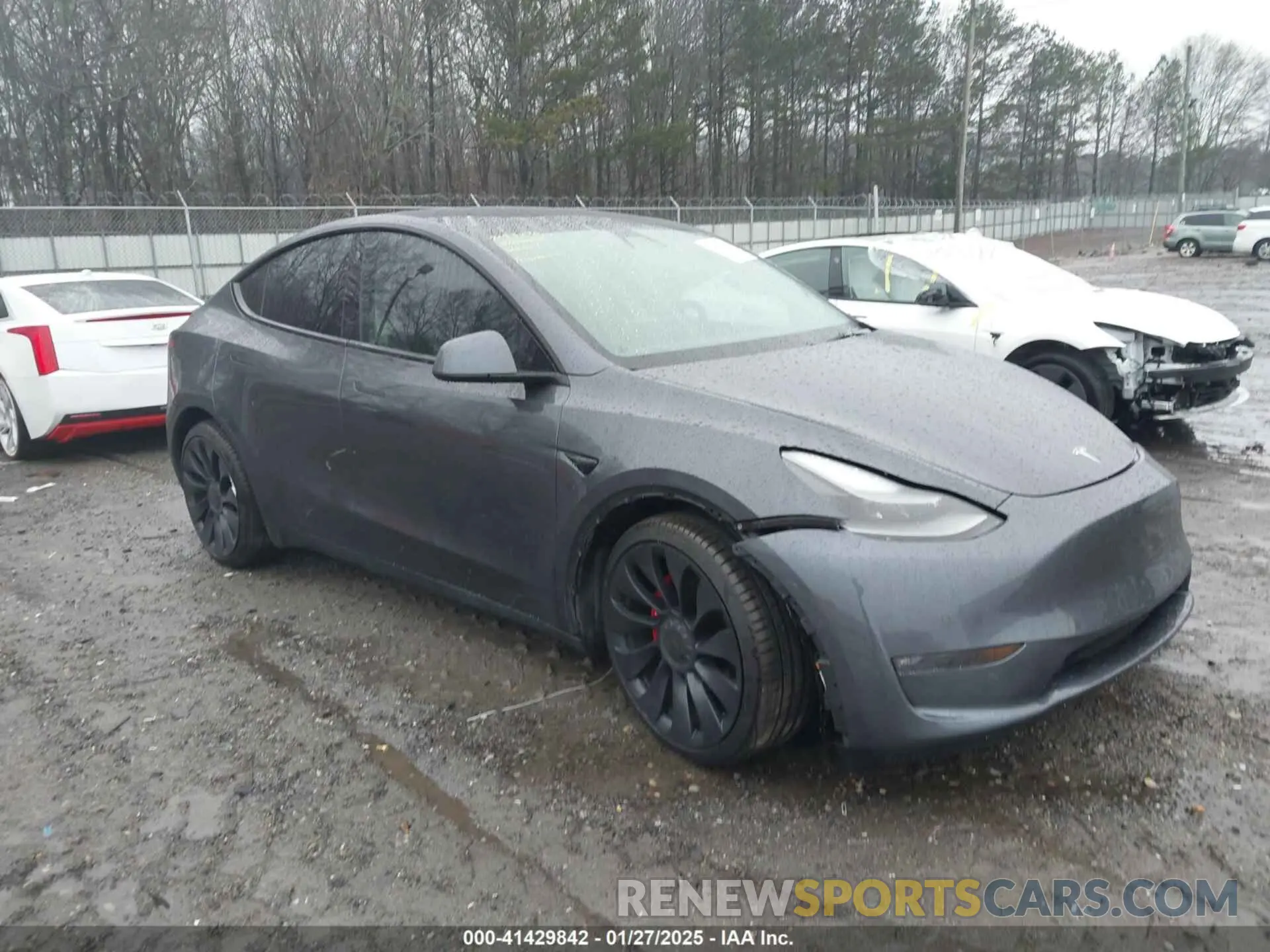 1 Фотография поврежденного автомобиля 7SAYGDEF1NF379167 TESLA MODEL Y 2022