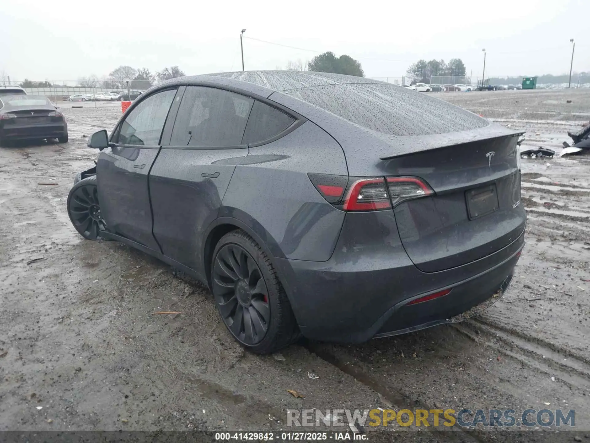 3 Фотография поврежденного автомобиля 7SAYGDEF1NF379167 TESLA MODEL Y 2022