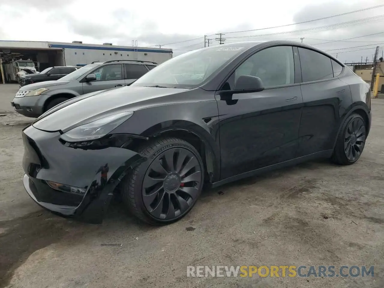 1 Фотография поврежденного автомобиля 7SAYGDEF1NF395613 TESLA MODEL Y 2022