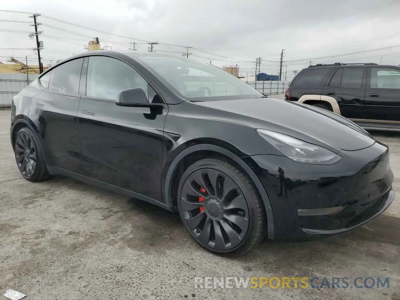 4 Фотография поврежденного автомобиля 7SAYGDEF1NF395613 TESLA MODEL Y 2022