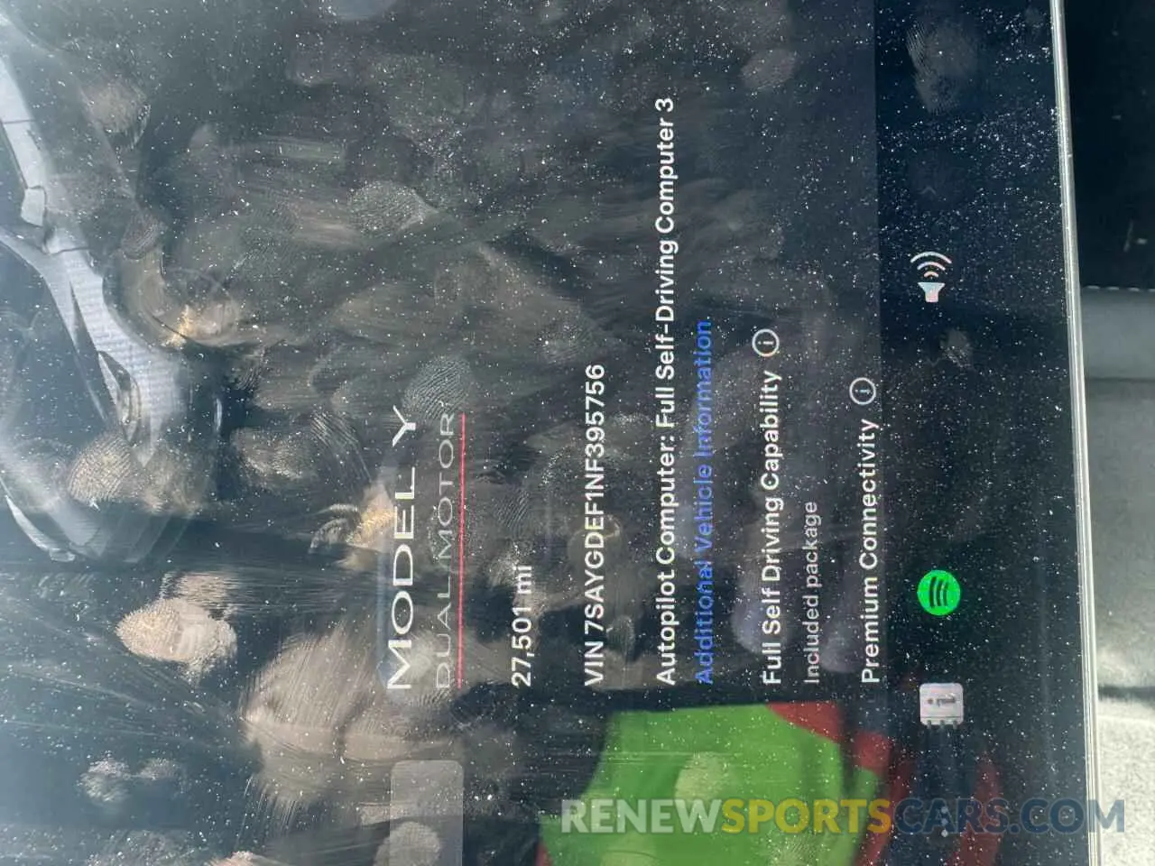 8 Photograph of a damaged car 7SAYGDEF1NF395756 TESLA MODEL Y 2022