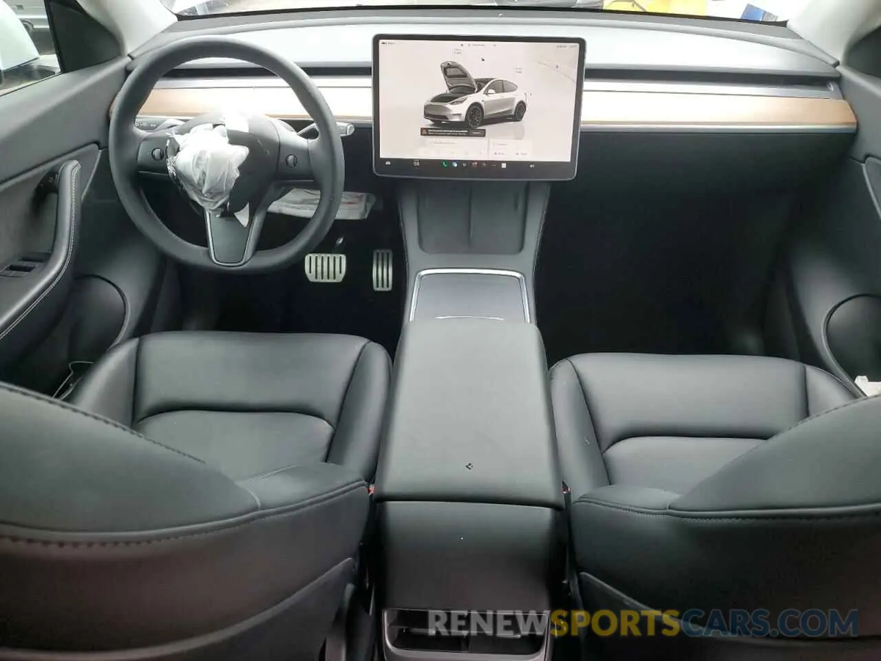 8 Photograph of a damaged car 7SAYGDEF1NF406397 TESLA MODEL Y 2022