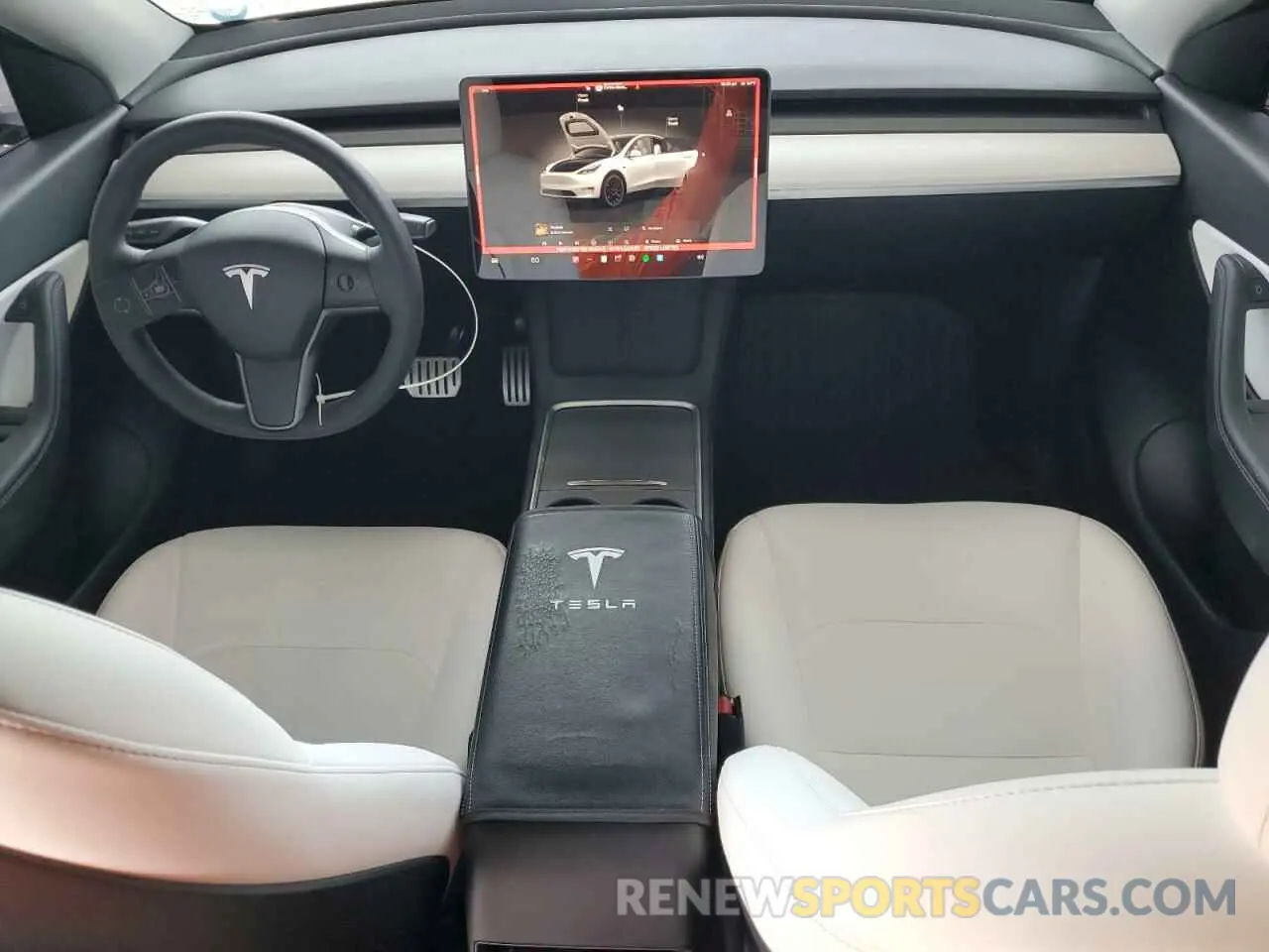 8 Photograph of a damaged car 7SAYGDEF1NF454045 TESLA MODEL Y 2022