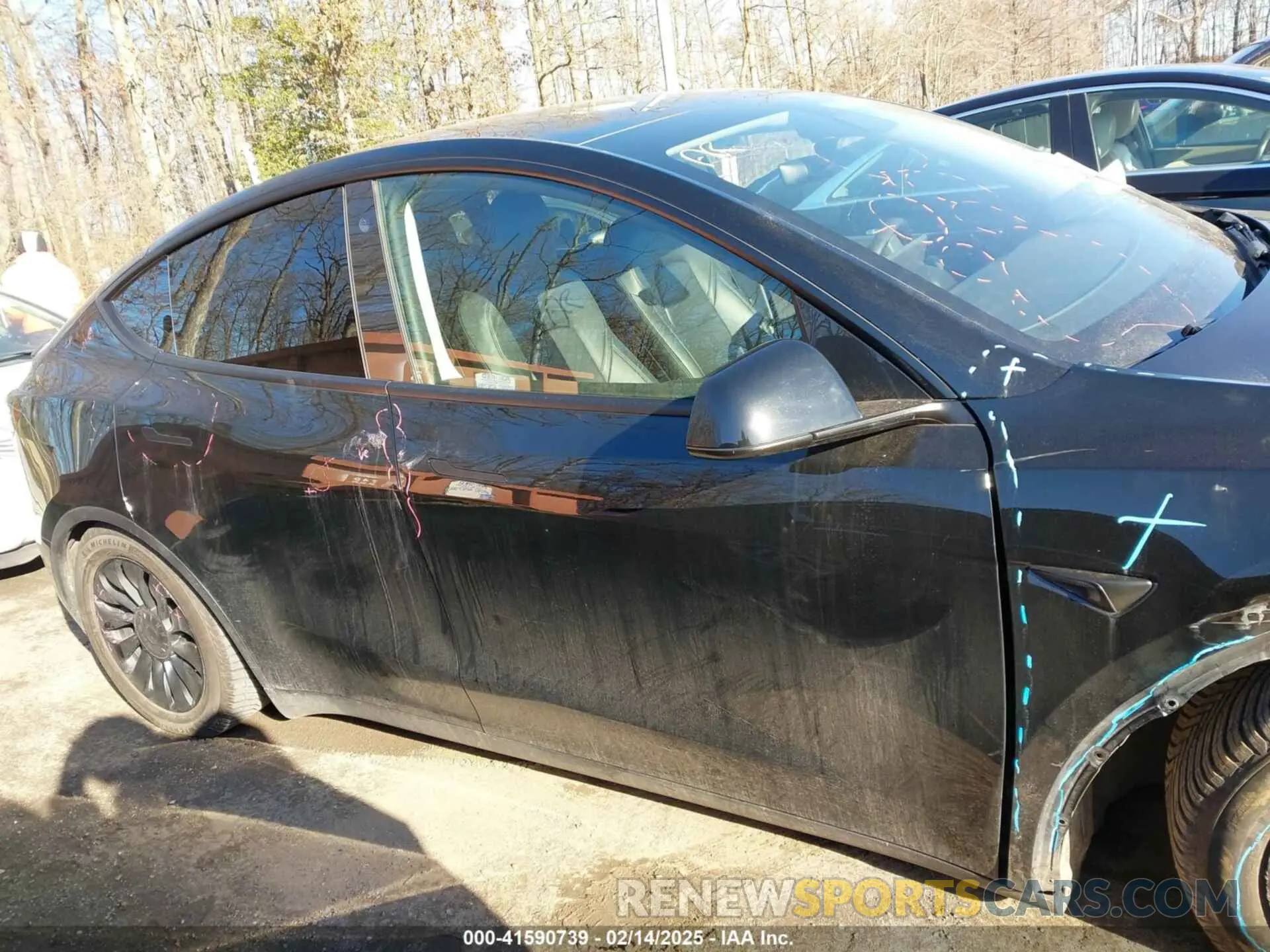 13 Фотография поврежденного автомобиля 7SAYGDEF1NF465188 TESLA MODEL Y 2022