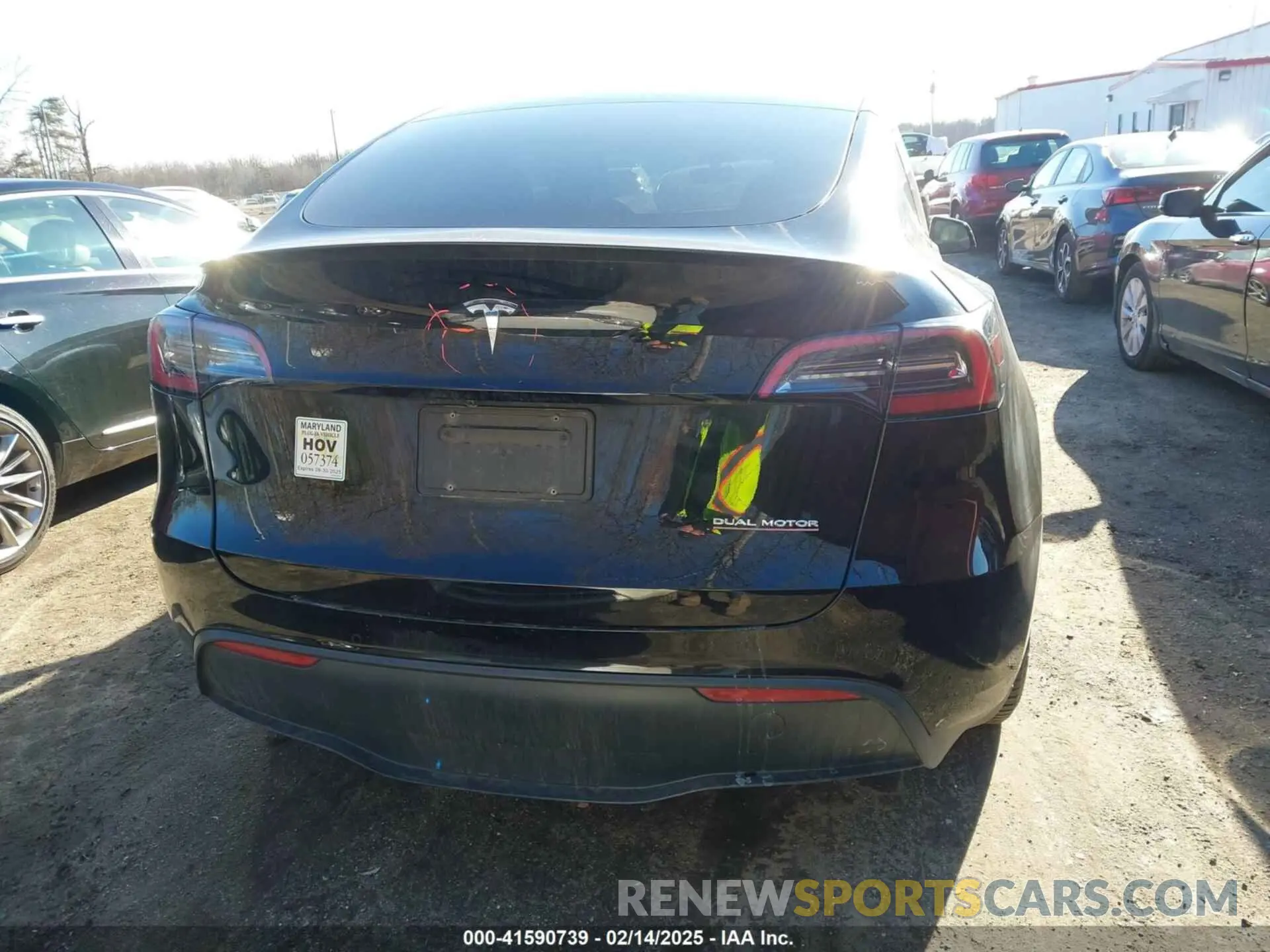 16 Фотография поврежденного автомобиля 7SAYGDEF1NF465188 TESLA MODEL Y 2022