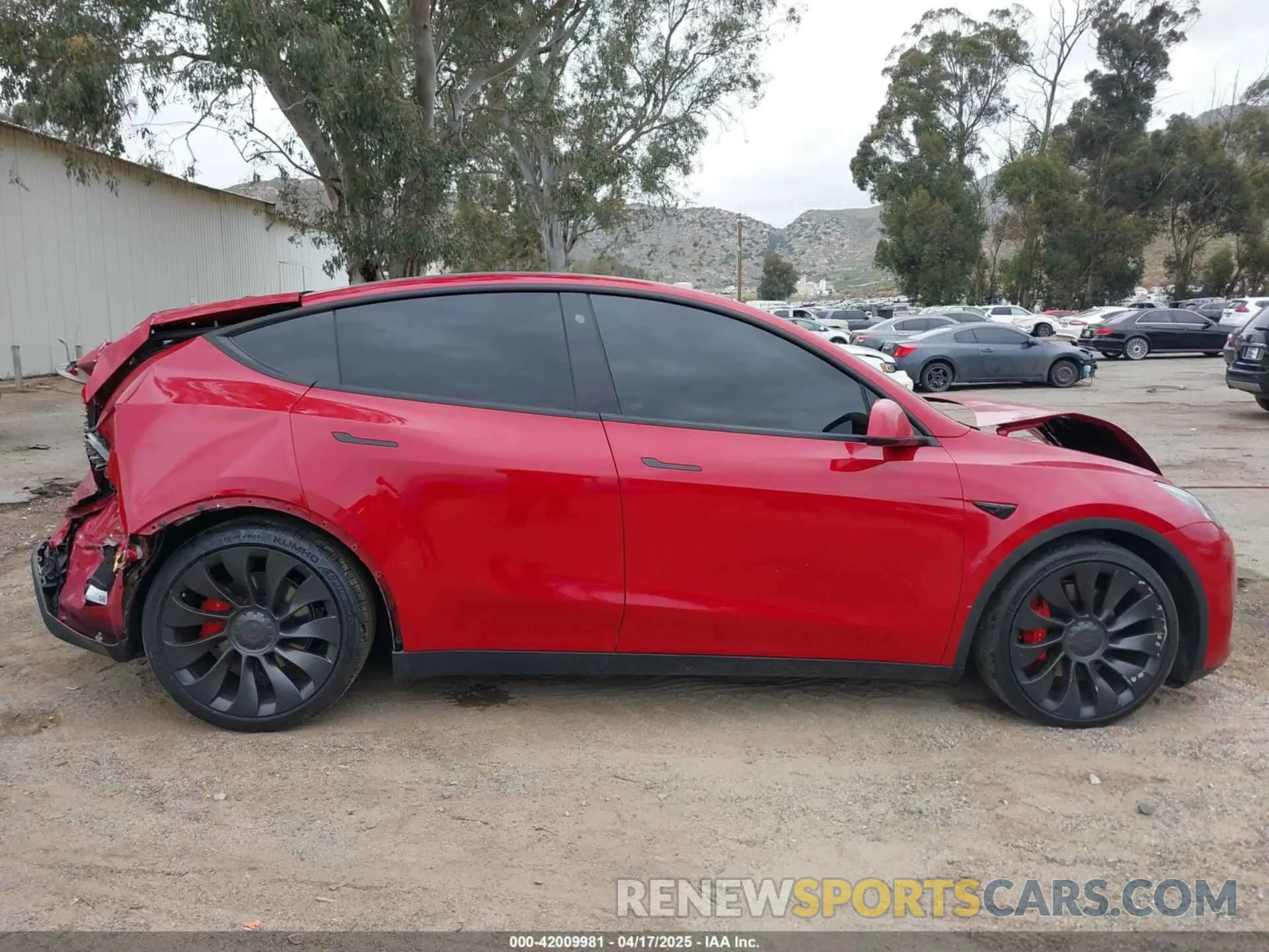 13 Фотография поврежденного автомобиля 7SAYGDEF1NF489572 TESLA MODEL Y 2022