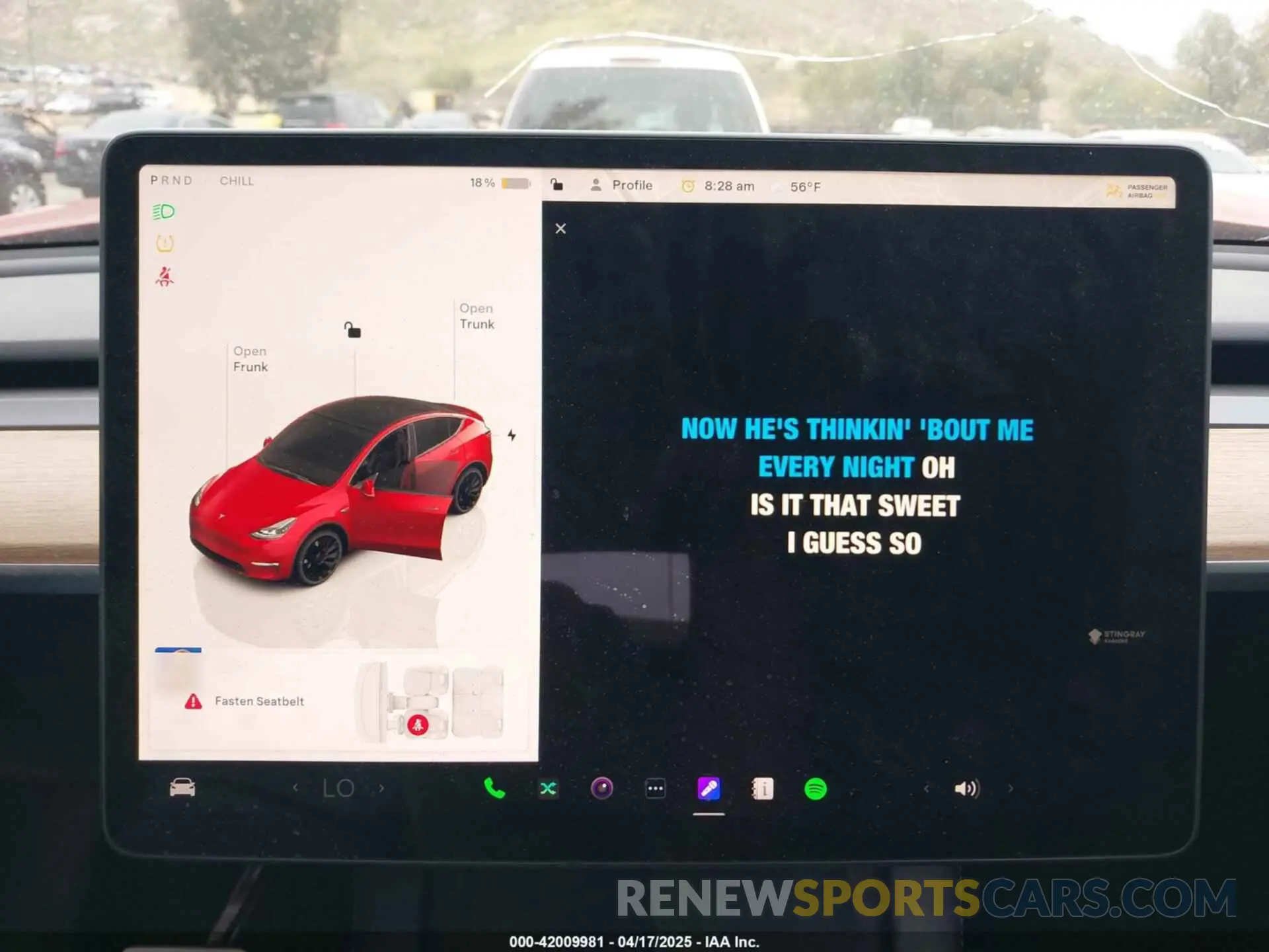 18 Фотография поврежденного автомобиля 7SAYGDEF1NF489572 TESLA MODEL Y 2022
