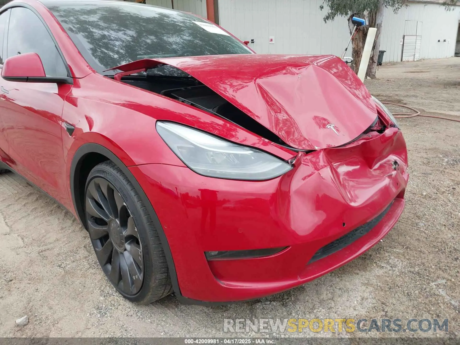 21 Фотография поврежденного автомобиля 7SAYGDEF1NF489572 TESLA MODEL Y 2022