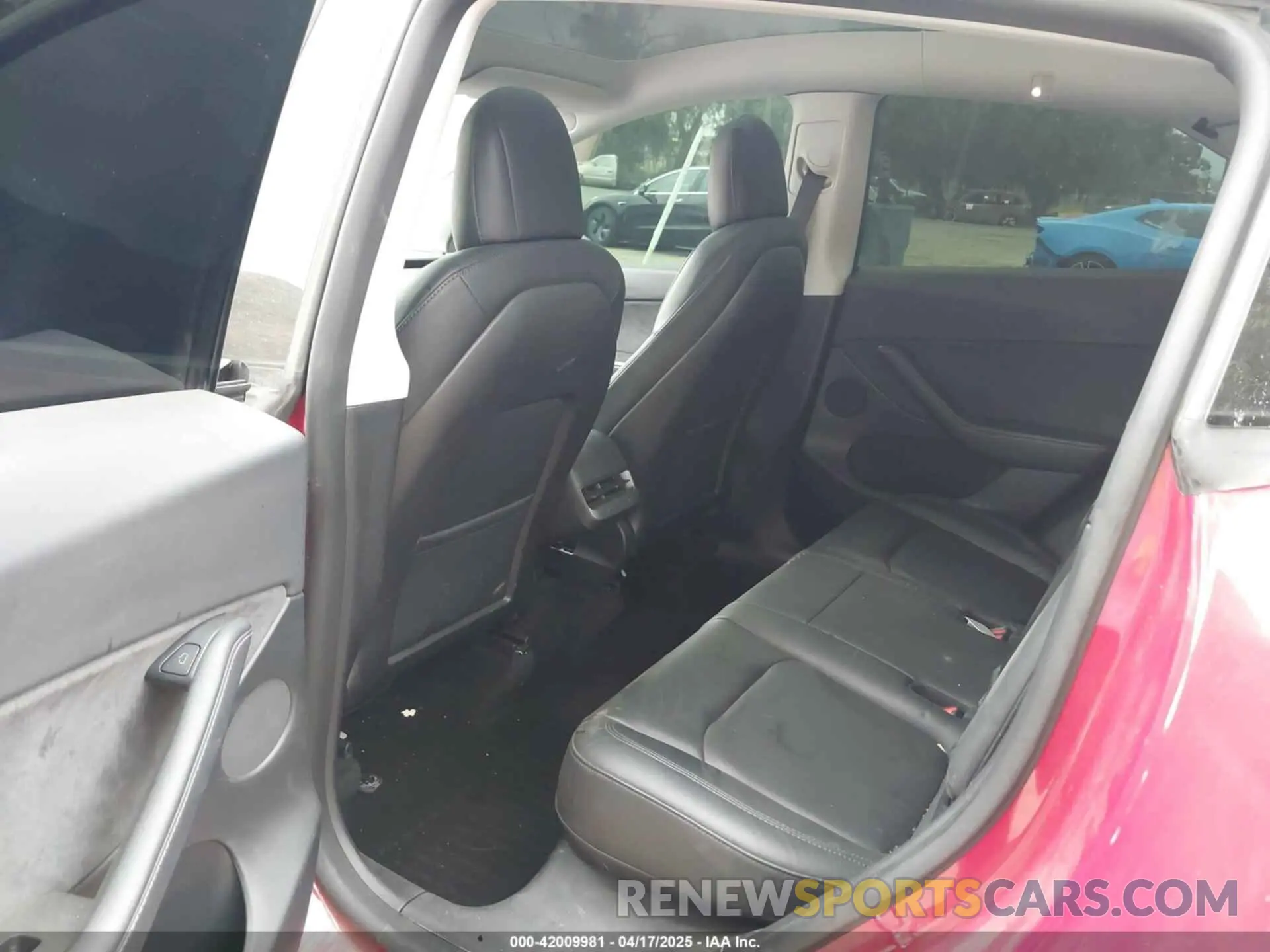8 Фотография поврежденного автомобиля 7SAYGDEF1NF489572 TESLA MODEL Y 2022