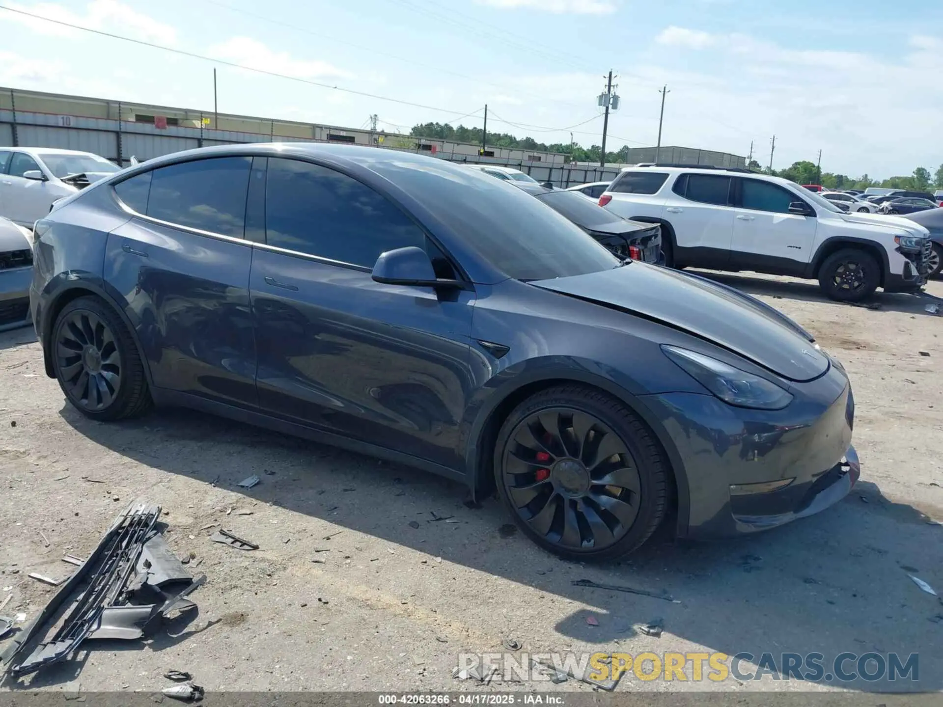 1 Фотография поврежденного автомобиля 7SAYGDEF1NF508766 TESLA MODEL Y 2022