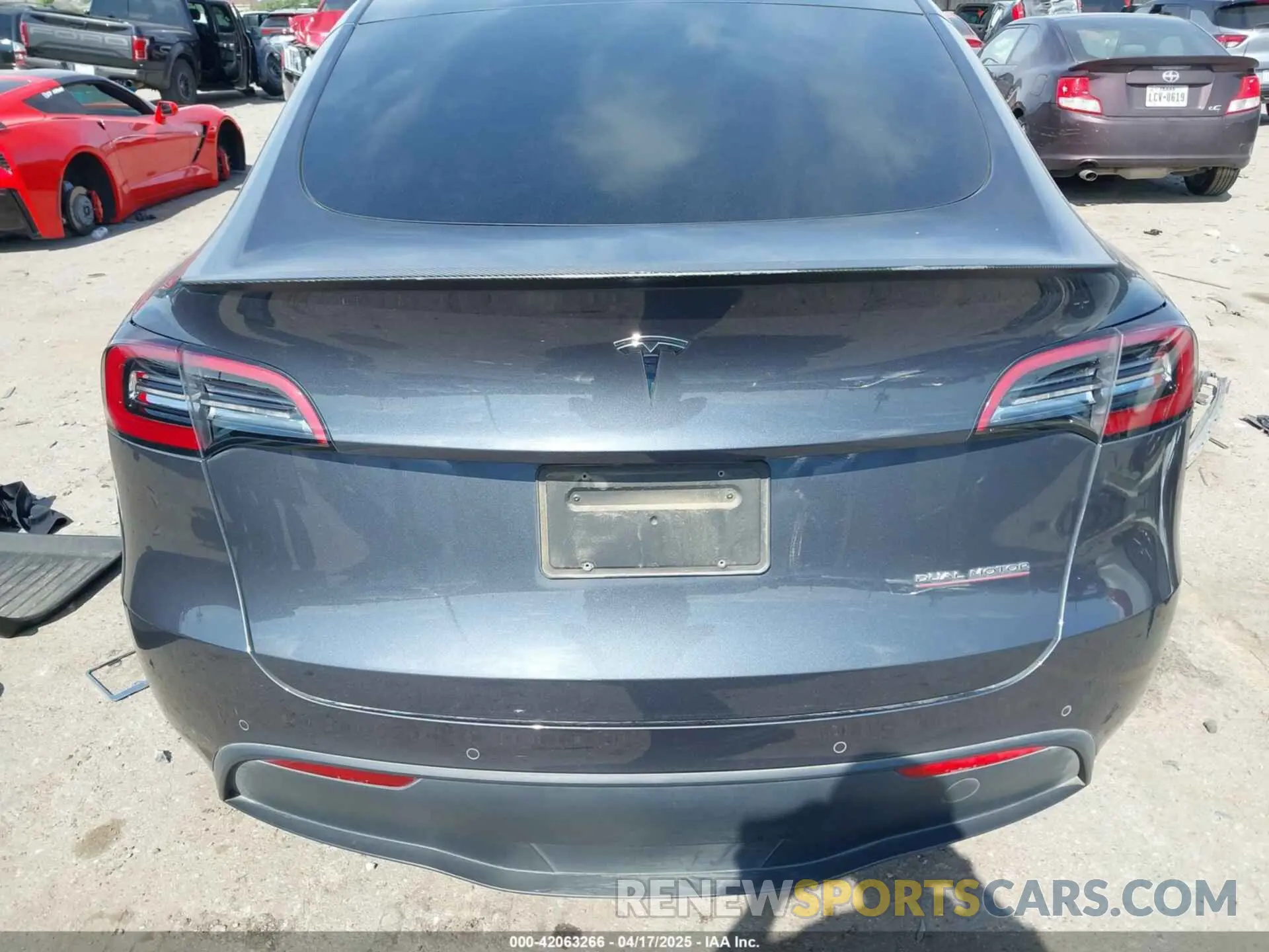 15 Фотография поврежденного автомобиля 7SAYGDEF1NF508766 TESLA MODEL Y 2022