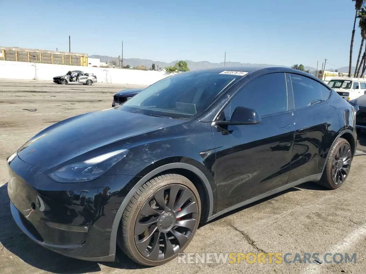 1 Фотография поврежденного автомобиля 7SAYGDEF1NF521193 TESLA MODEL Y 2022