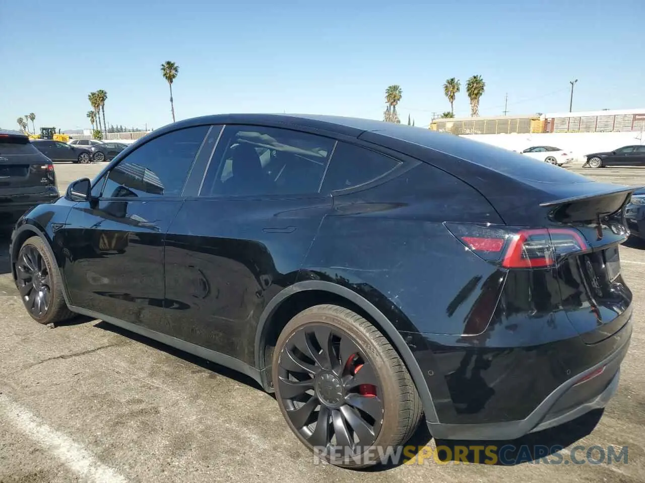 2 Фотография поврежденного автомобиля 7SAYGDEF1NF521193 TESLA MODEL Y 2022