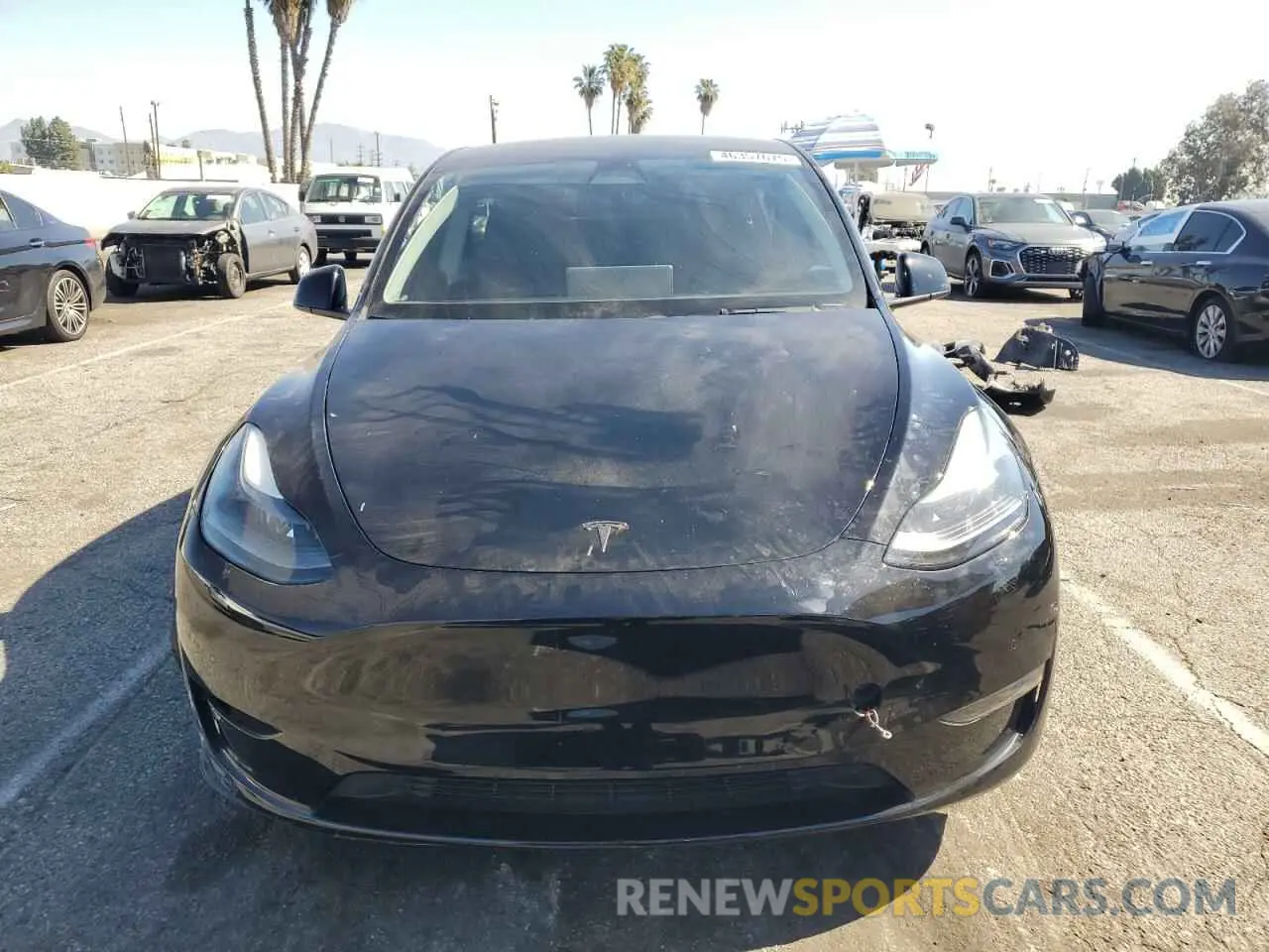 5 Фотография поврежденного автомобиля 7SAYGDEF1NF521193 TESLA MODEL Y 2022