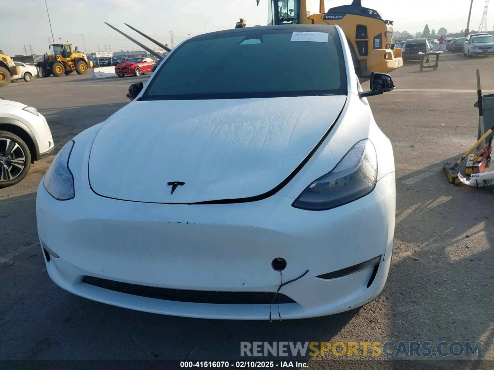 11 Фотография поврежденного автомобиля 7SAYGDEF1NF559572 TESLA MODEL Y 2022