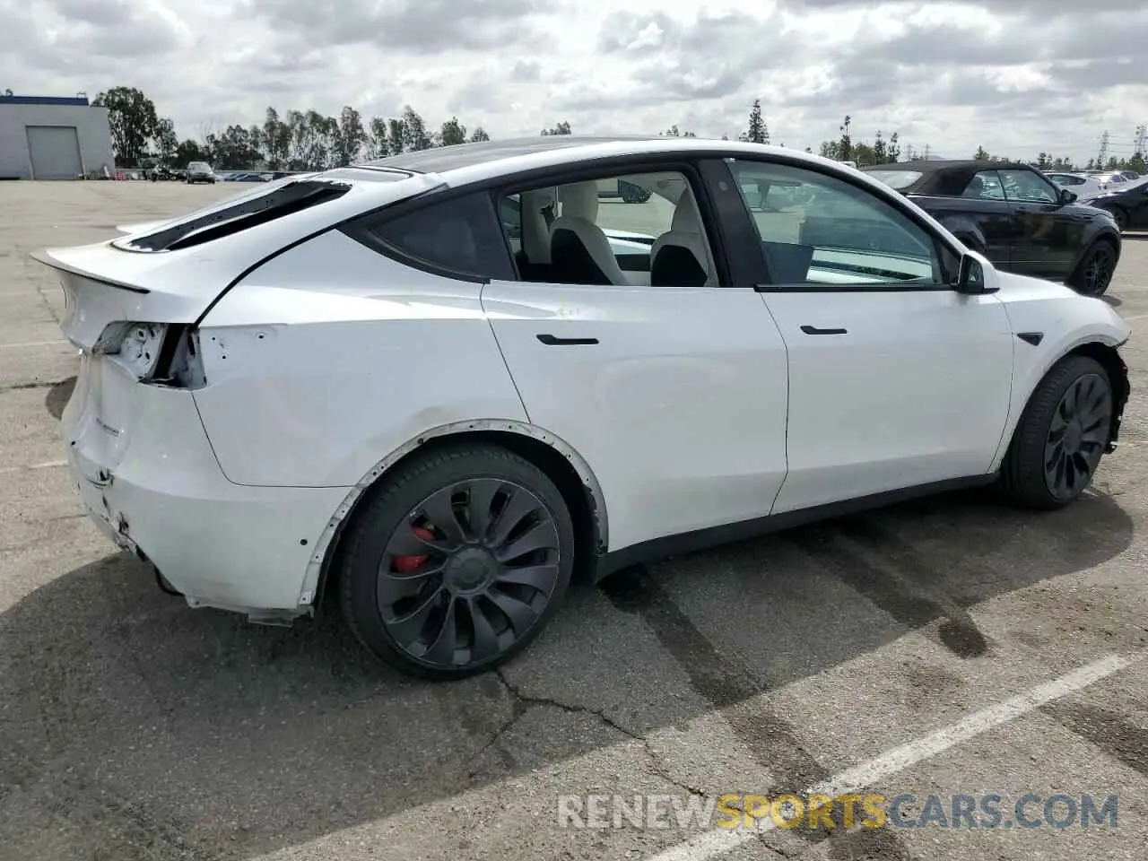 3 Фотография поврежденного автомобиля 7SAYGDEF2NF317678 TESLA MODEL Y 2022