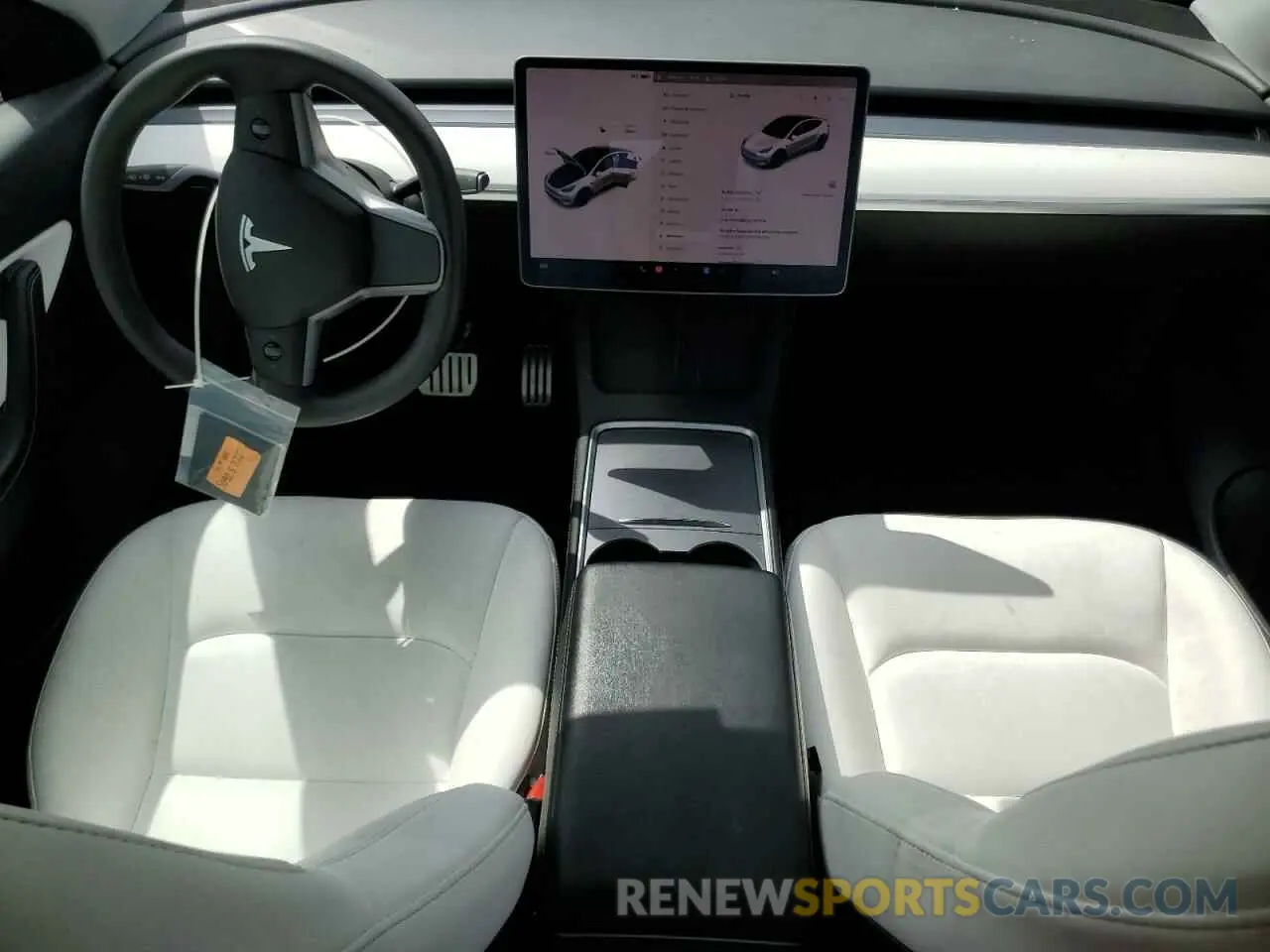 8 Фотография поврежденного автомобиля 7SAYGDEF2NF317678 TESLA MODEL Y 2022