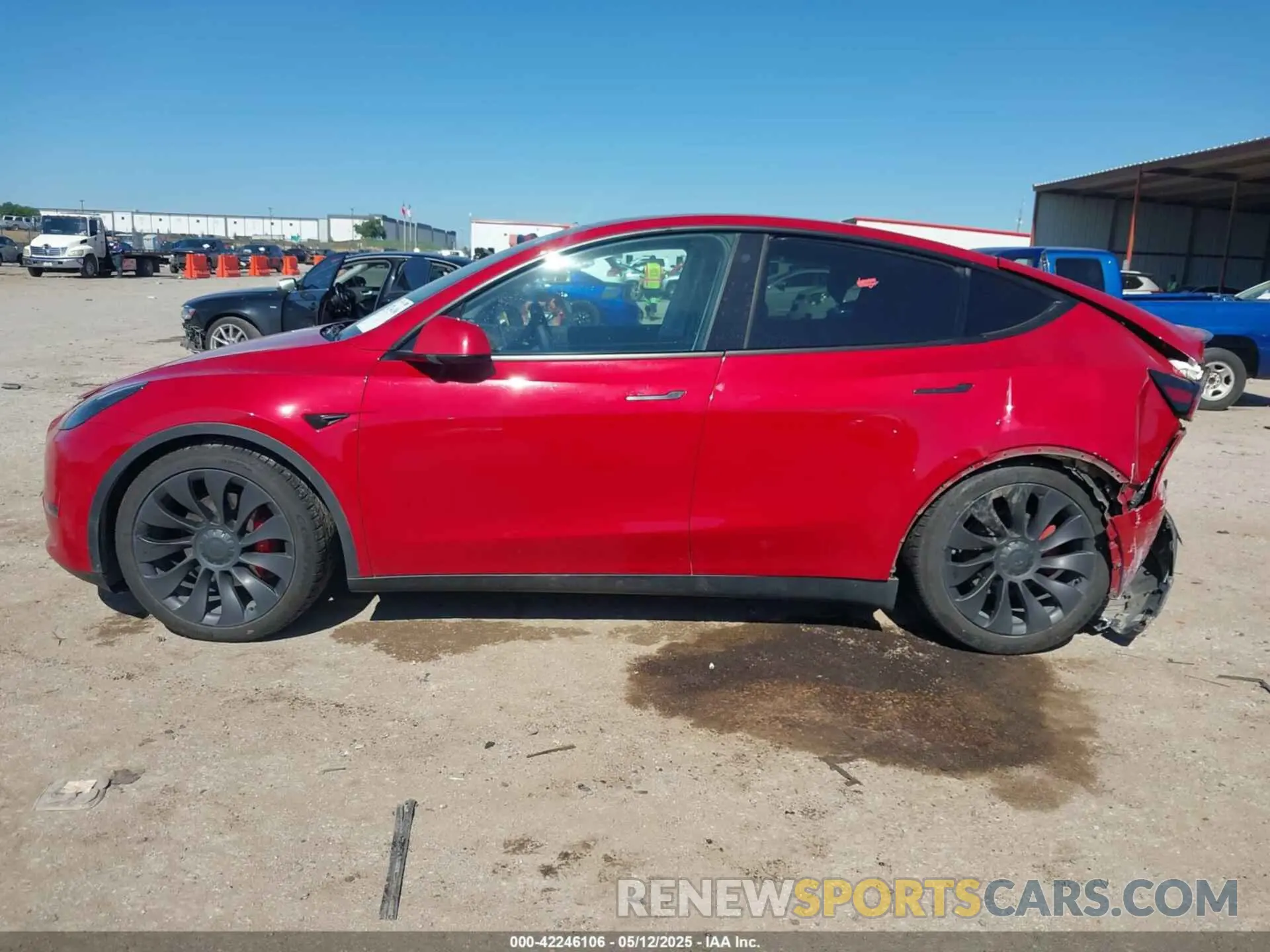 15 Фотография поврежденного автомобиля 7SAYGDEF2NF323352 TESLA MODEL Y 2022