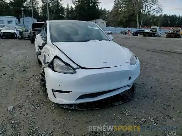 12 Photograph of a damaged car 7SAYGDEF2NF325084 TESLA MODEL Y 2022