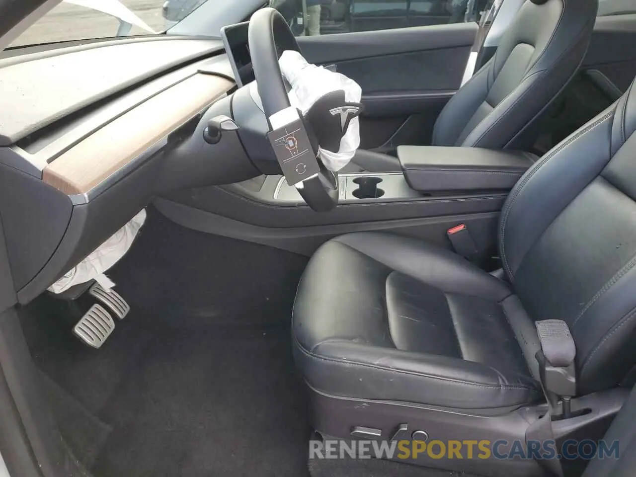 7 Photograph of a damaged car 7SAYGDEF2NF325084 TESLA MODEL Y 2022