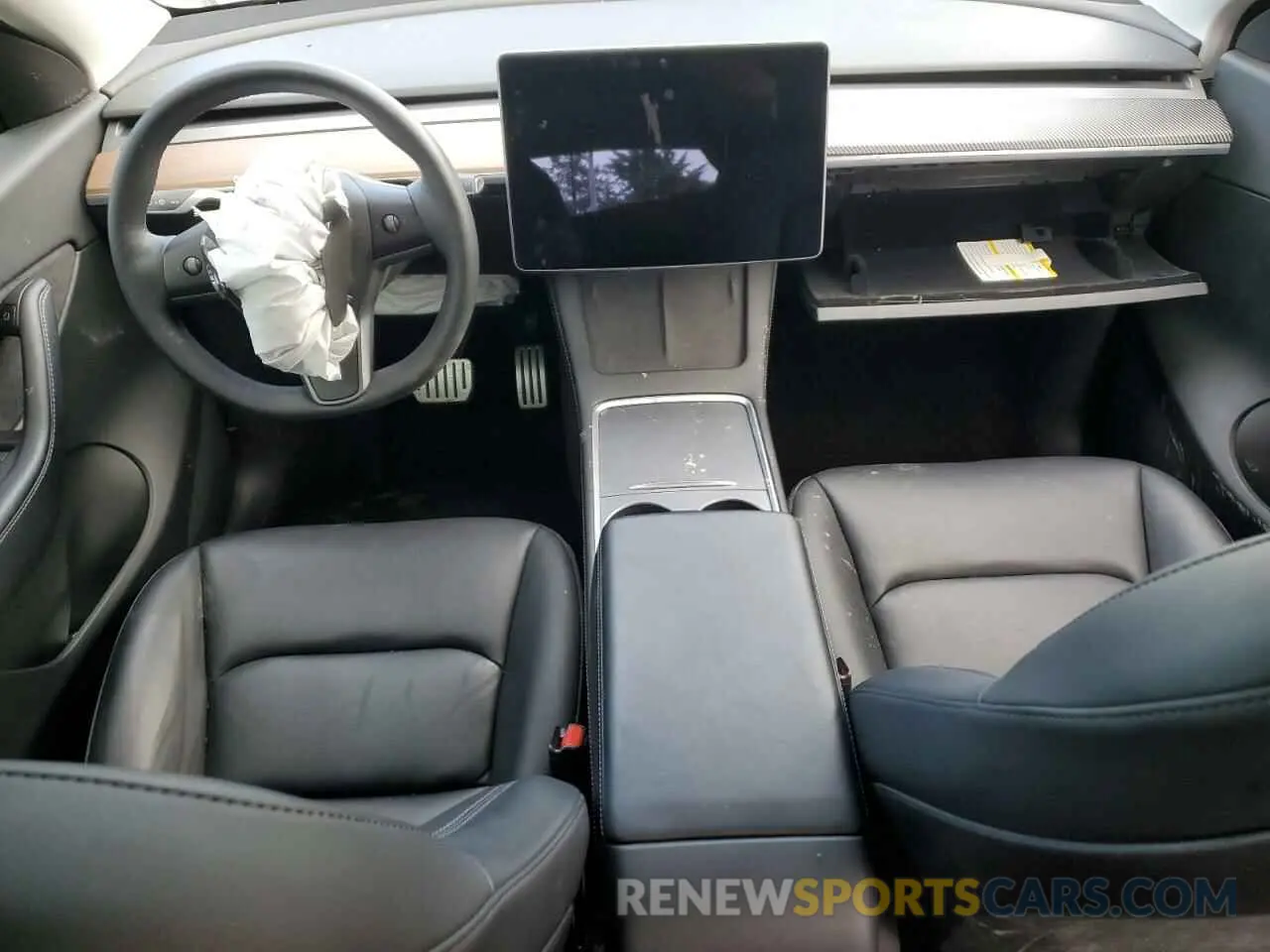 8 Photograph of a damaged car 7SAYGDEF2NF325084 TESLA MODEL Y 2022