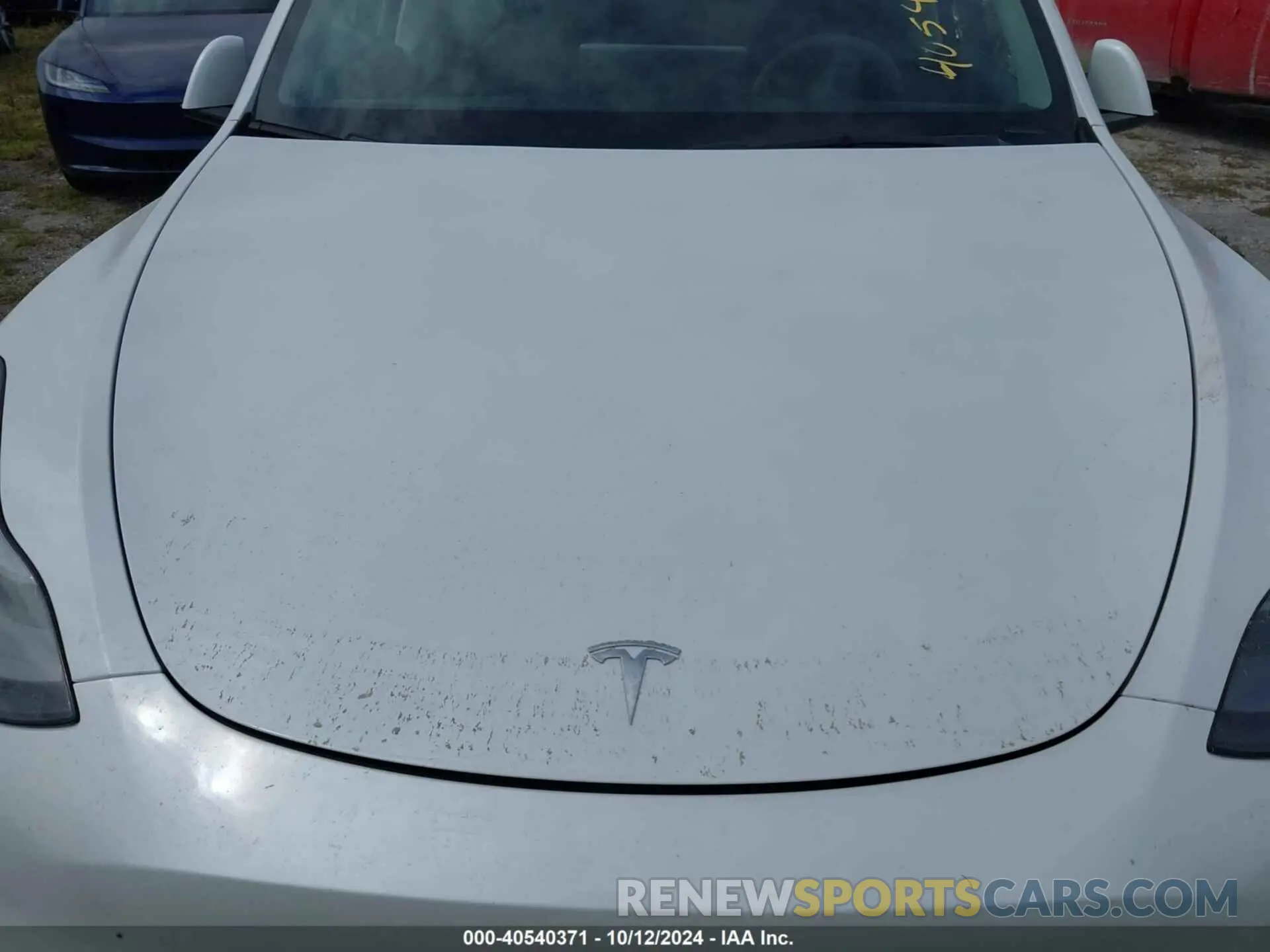 10 Фотография поврежденного автомобиля 7SAYGDEF2NF327711 TESLA MODEL Y 2022