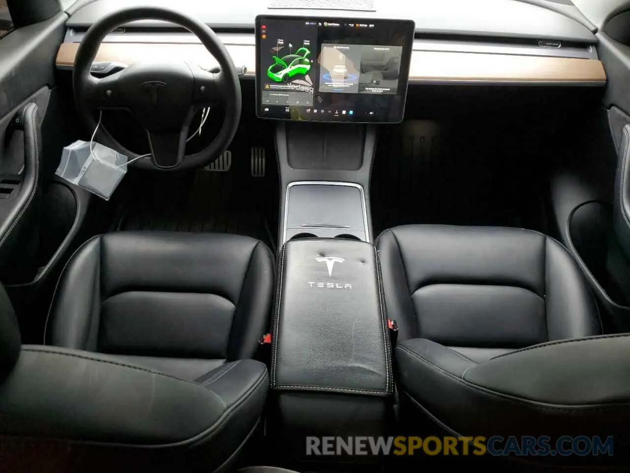 8 Photograph of a damaged car 7SAYGDEF2NF342497 TESLA MODEL Y 2022