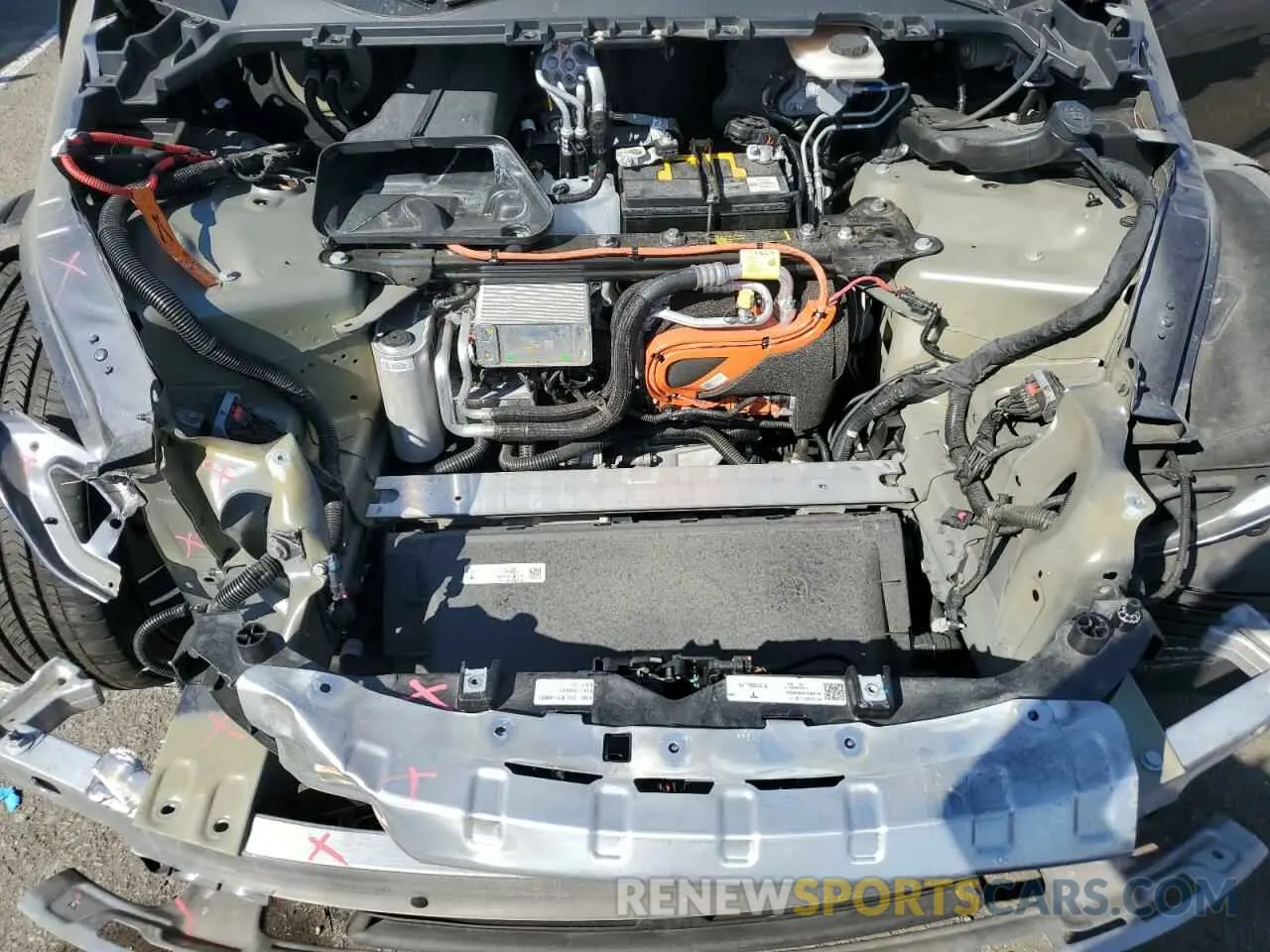 12 Photograph of a damaged car 7SAYGDEF2NF355590 TESLA MODEL Y 2022