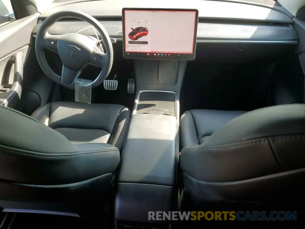 8 Photograph of a damaged car 7SAYGDEF2NF355590 TESLA MODEL Y 2022