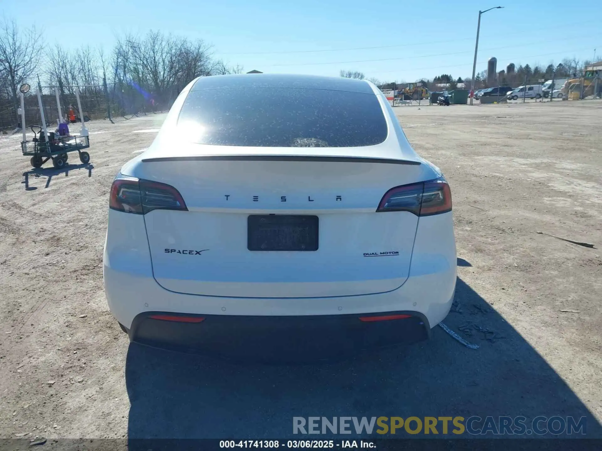 17 Фотография поврежденного автомобиля 7SAYGDEF2NF372096 TESLA MODEL Y 2022