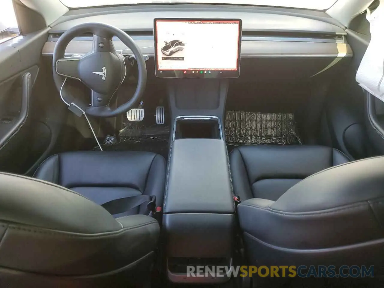 8 Фотография поврежденного автомобиля 7SAYGDEF2NF388346 TESLA MODEL Y 2022