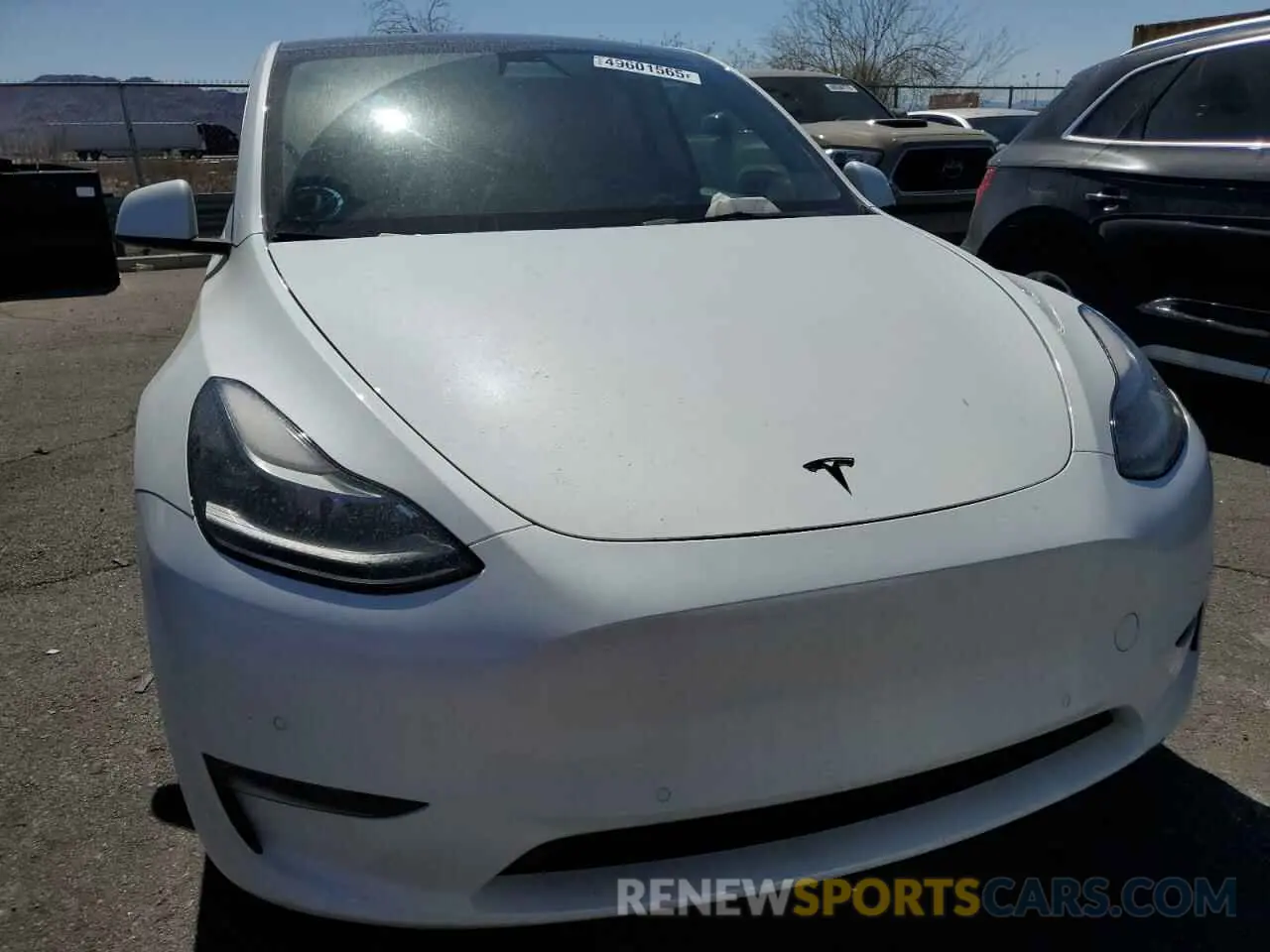 5 Фотография поврежденного автомобиля 7SAYGDEF2NF407736 TESLA MODEL Y 2022