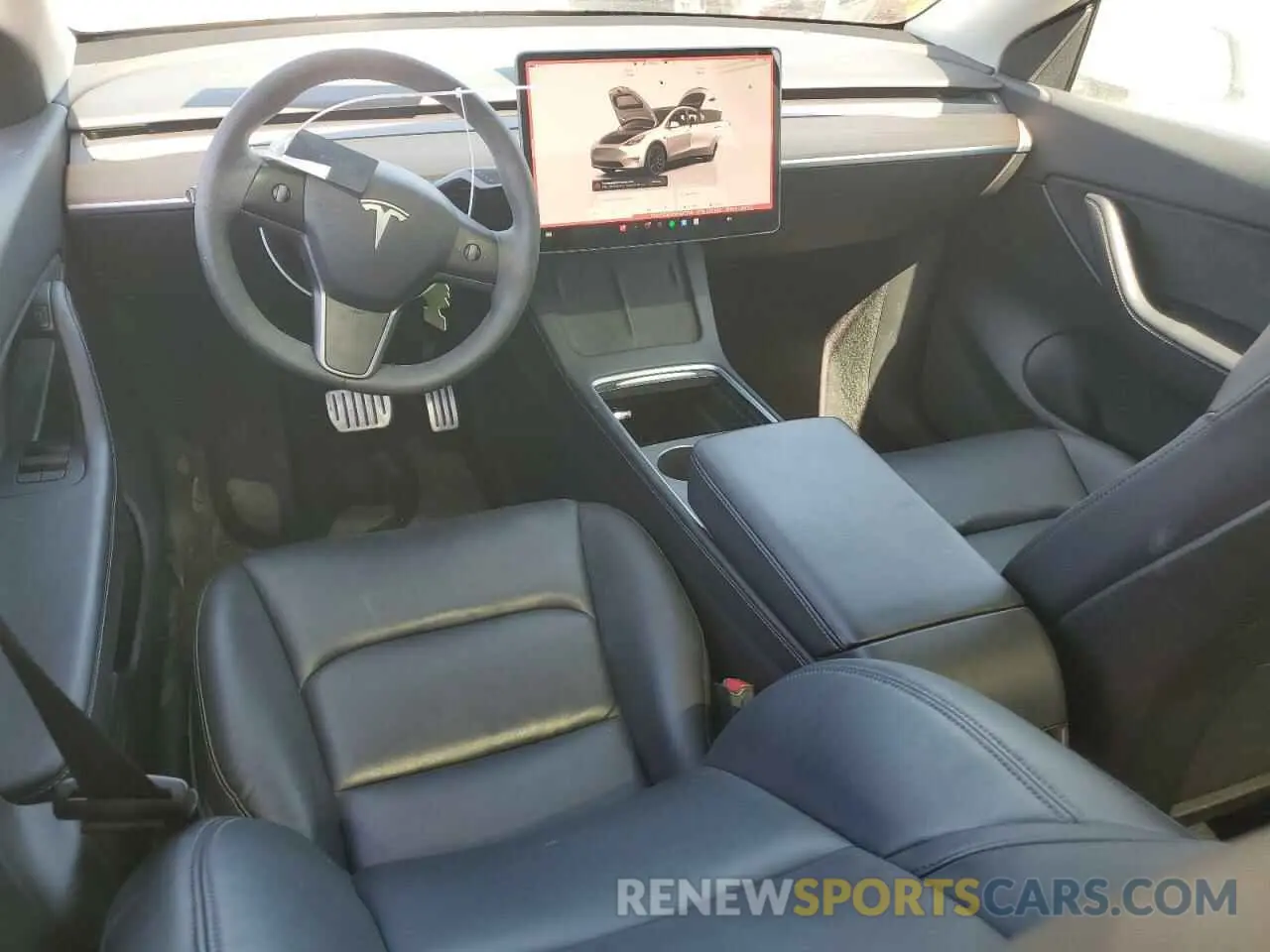 8 Фотография поврежденного автомобиля 7SAYGDEF2NF407736 TESLA MODEL Y 2022