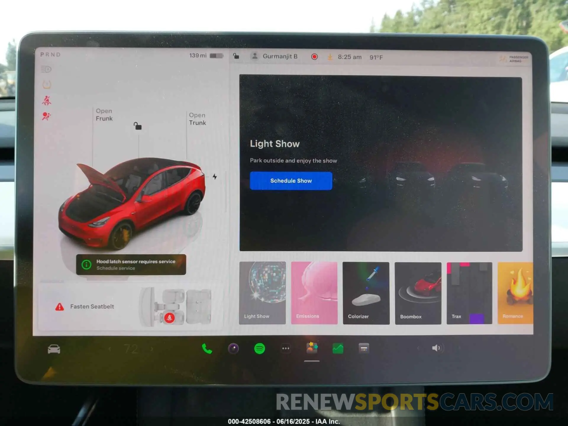 19 Фотография поврежденного автомобиля 7SAYGDEF2NF409129 TESLA MODEL Y 2022
