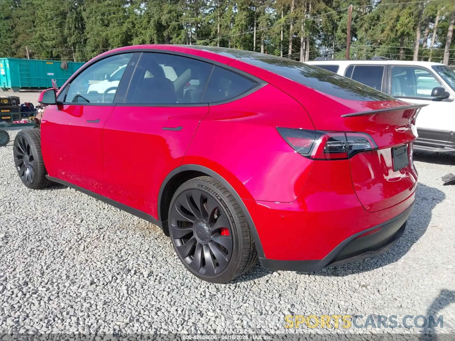 3 Фотография поврежденного автомобиля 7SAYGDEF2NF409129 TESLA MODEL Y 2022