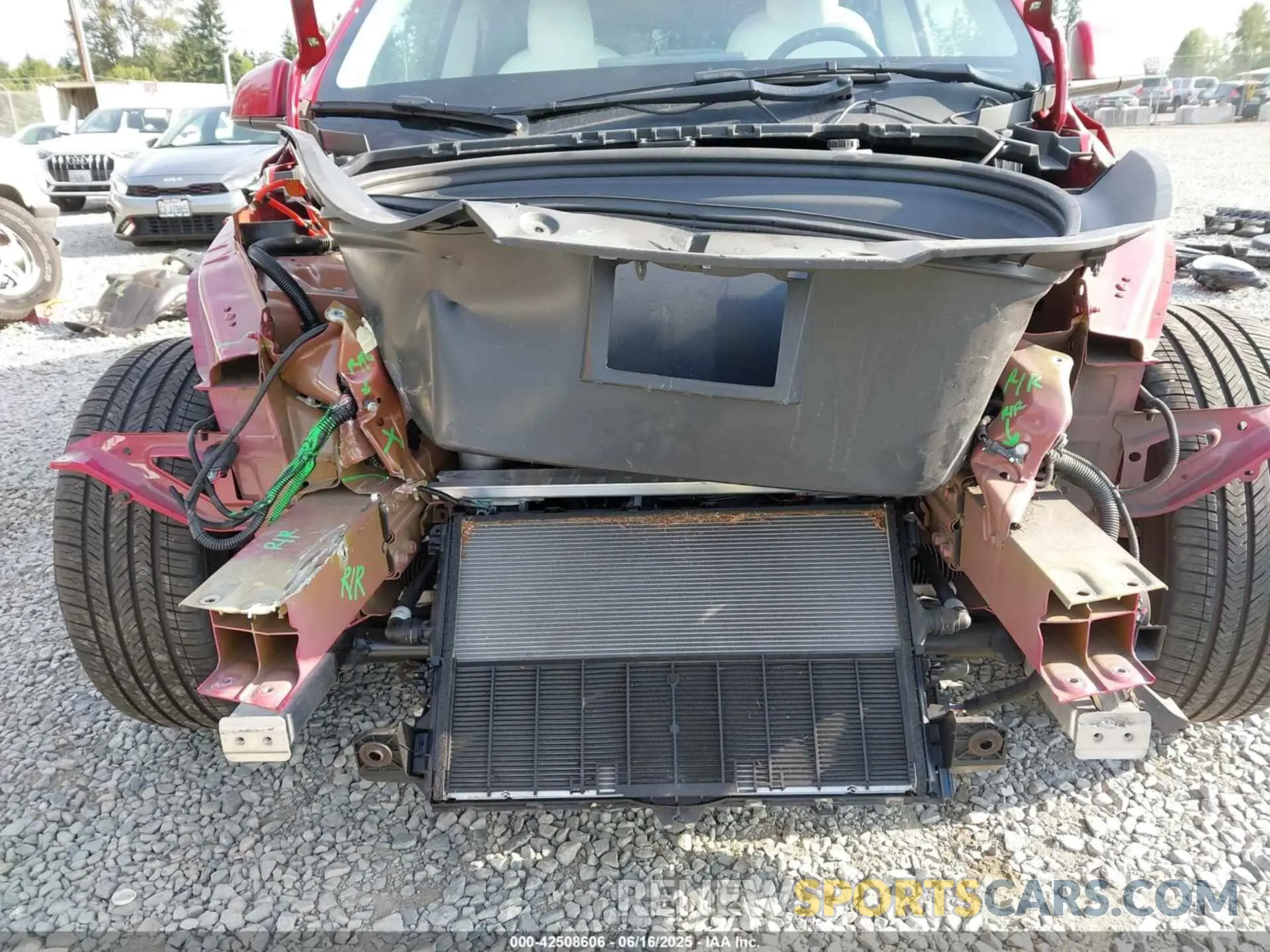 6 Фотография поврежденного автомобиля 7SAYGDEF2NF409129 TESLA MODEL Y 2022