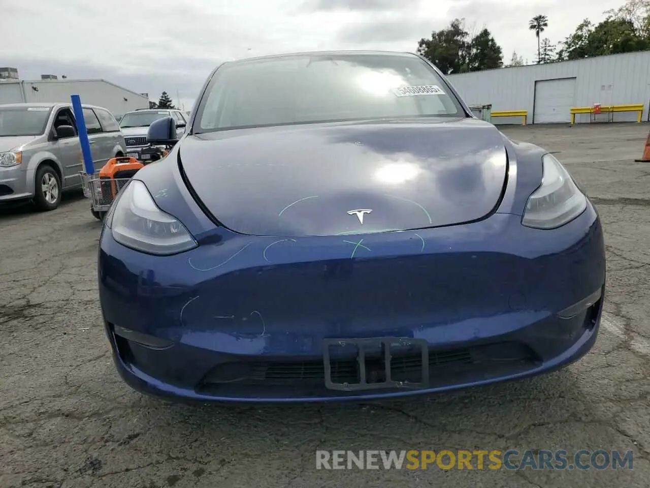 5 Photograph of a damaged car 7SAYGDEF2NF411401 TESLA MODEL Y 2022