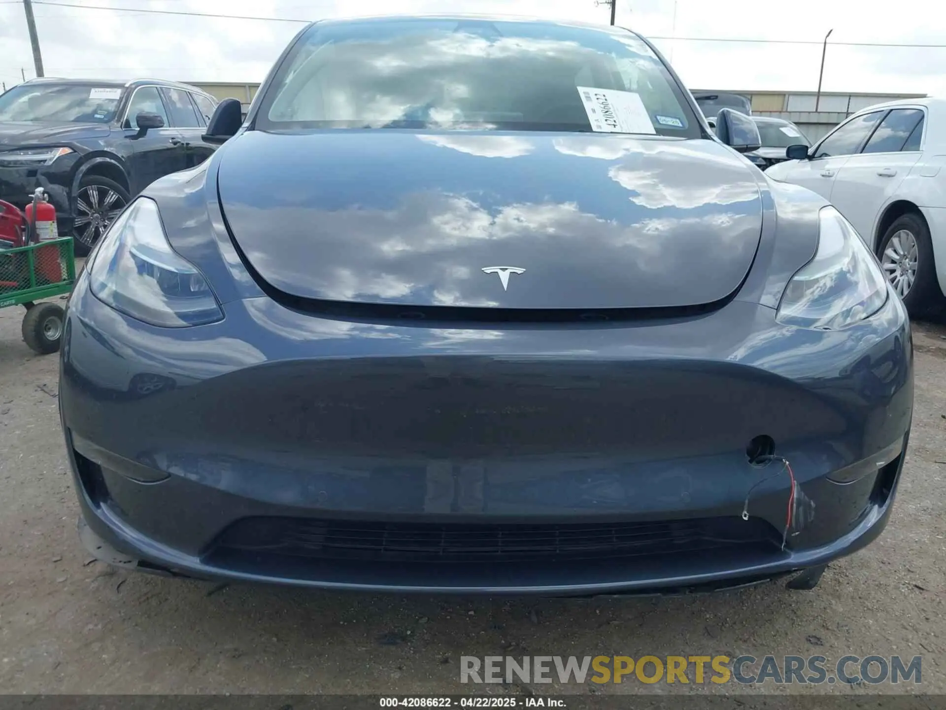 11 Фотография поврежденного автомобиля 7SAYGDEF2NF454099 TESLA MODEL Y 2022