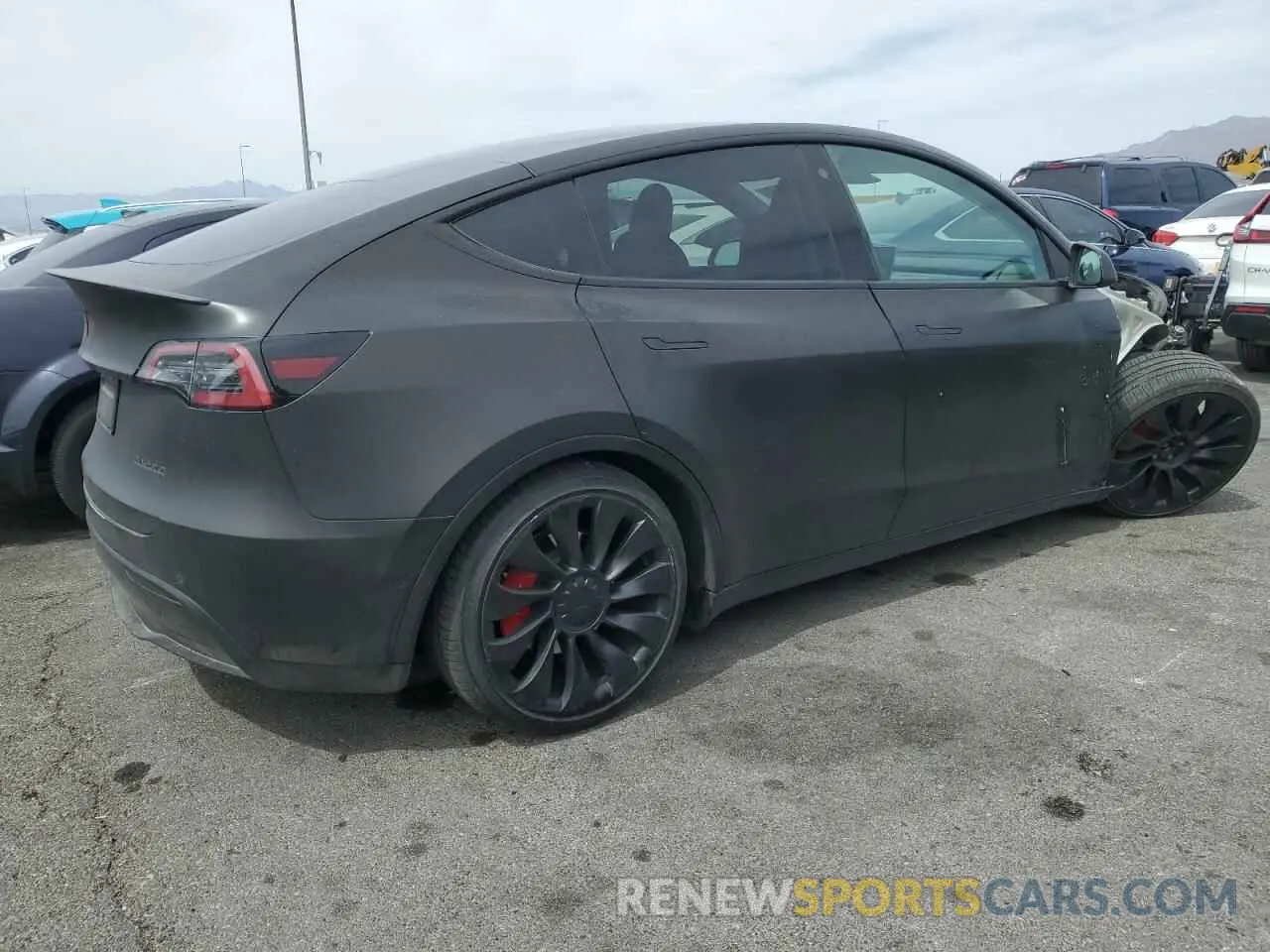 3 Фотография поврежденного автомобиля 7SAYGDEF2NF541923 TESLA MODEL Y 2022