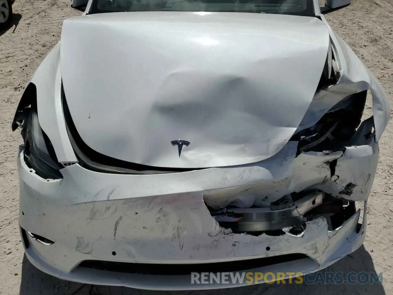 11 Фотография поврежденного автомобиля 7SAYGDEF2NF542439 TESLA MODEL Y 2022