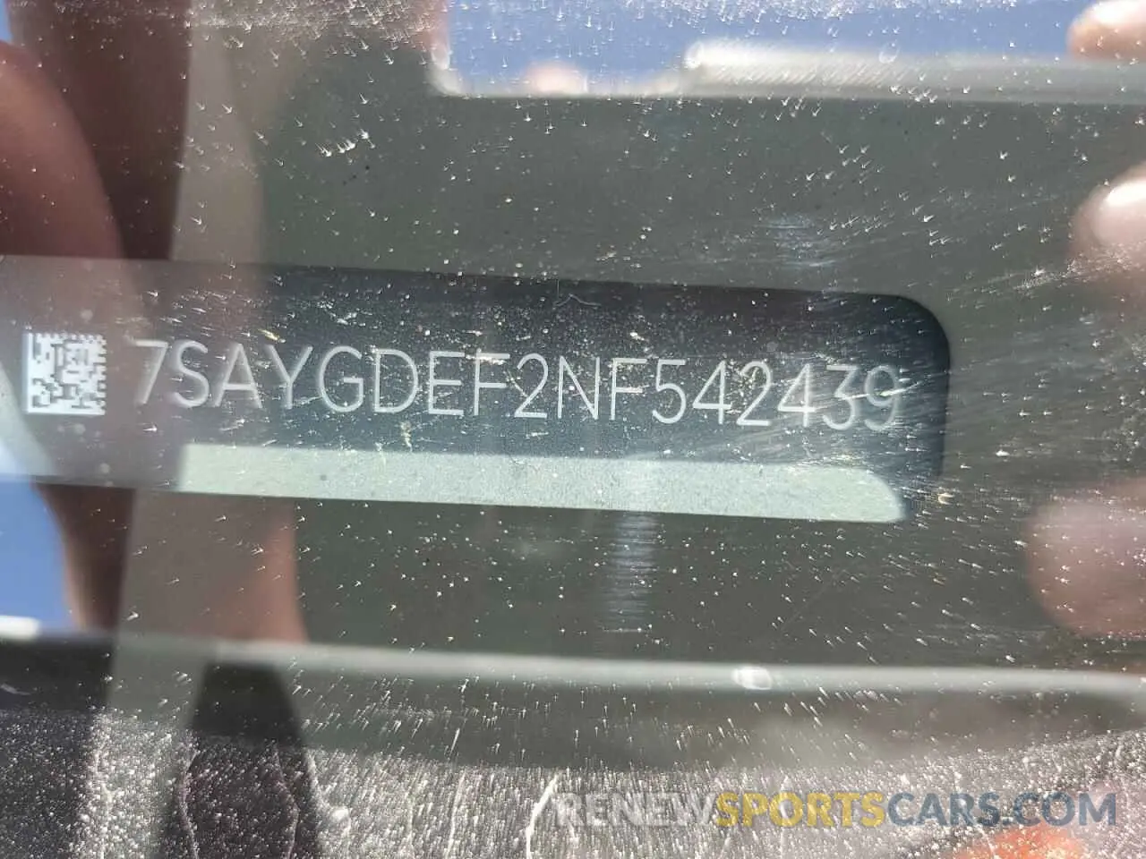 12 Фотография поврежденного автомобиля 7SAYGDEF2NF542439 TESLA MODEL Y 2022